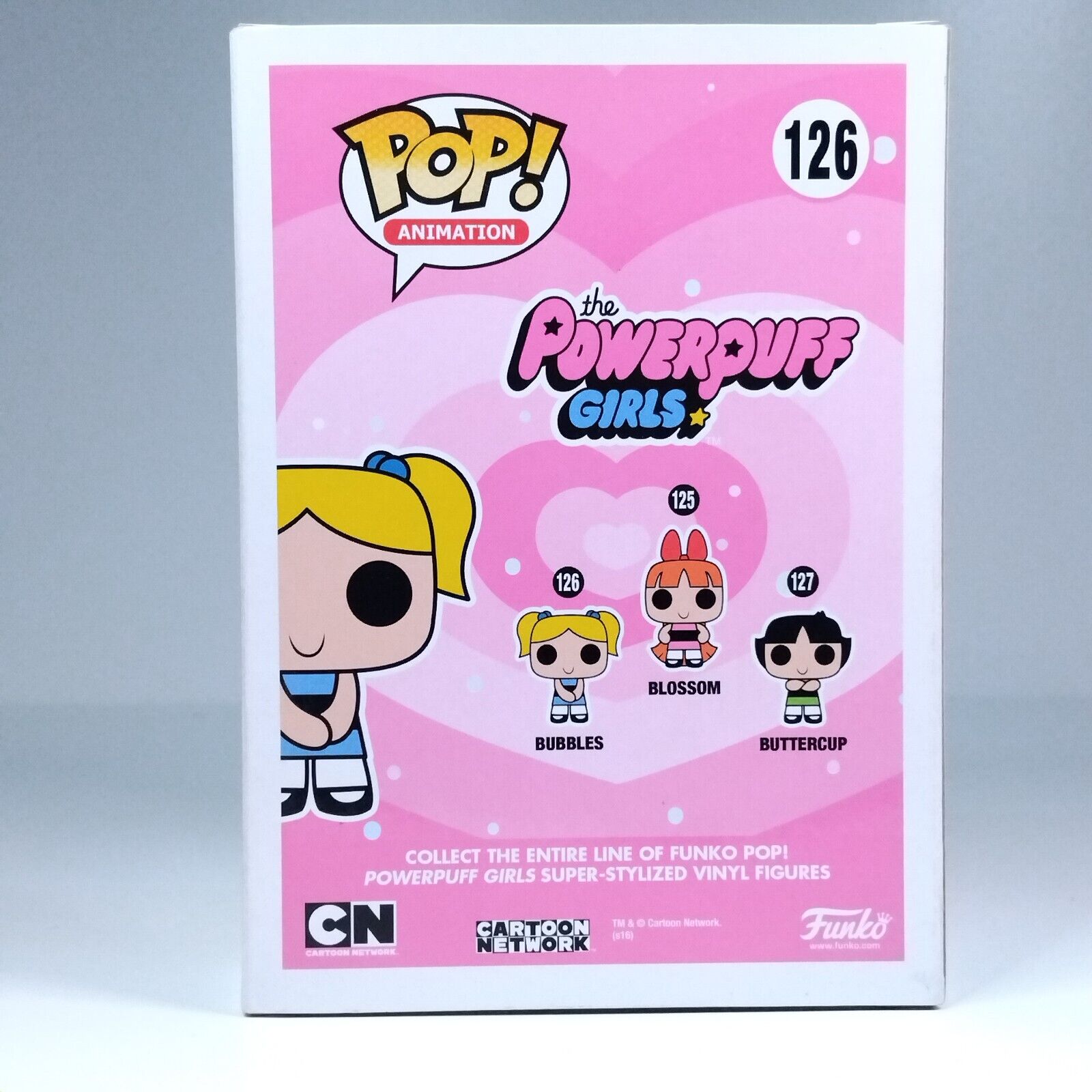 Funko Pop! Animation The Powerpuff Girls Bubbles First to Market SDCC #127