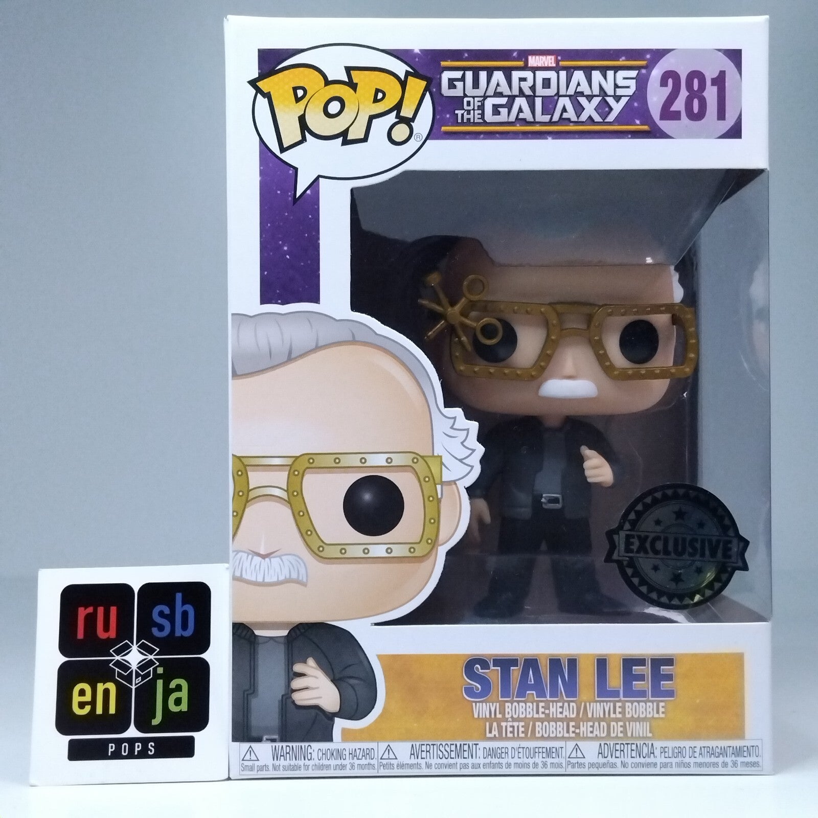 Funko Pop! Marvel Guardians of the Galaxy Stan Lee Exclusive #281