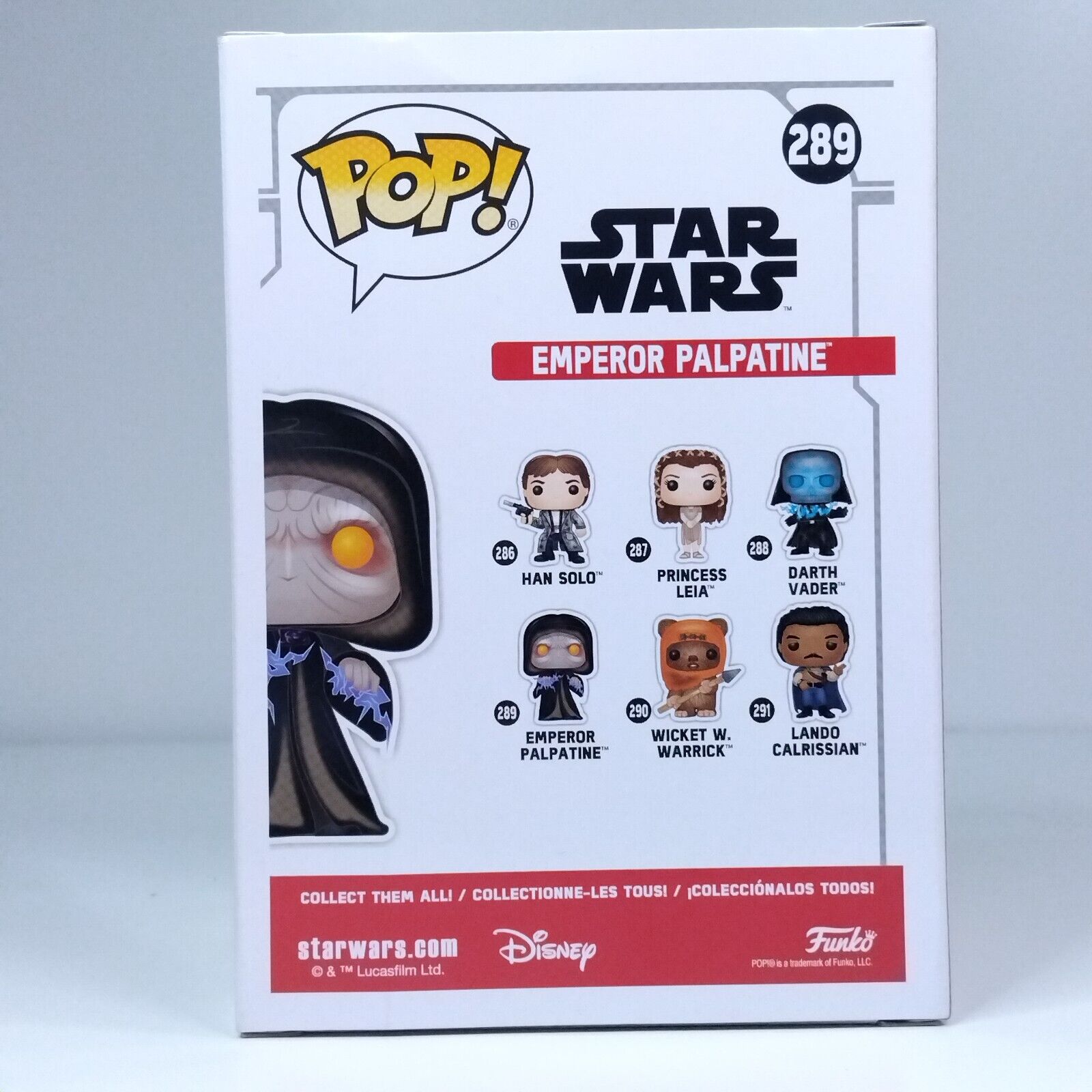 Funko Pop! Star Wars Emperor Palpatine #289