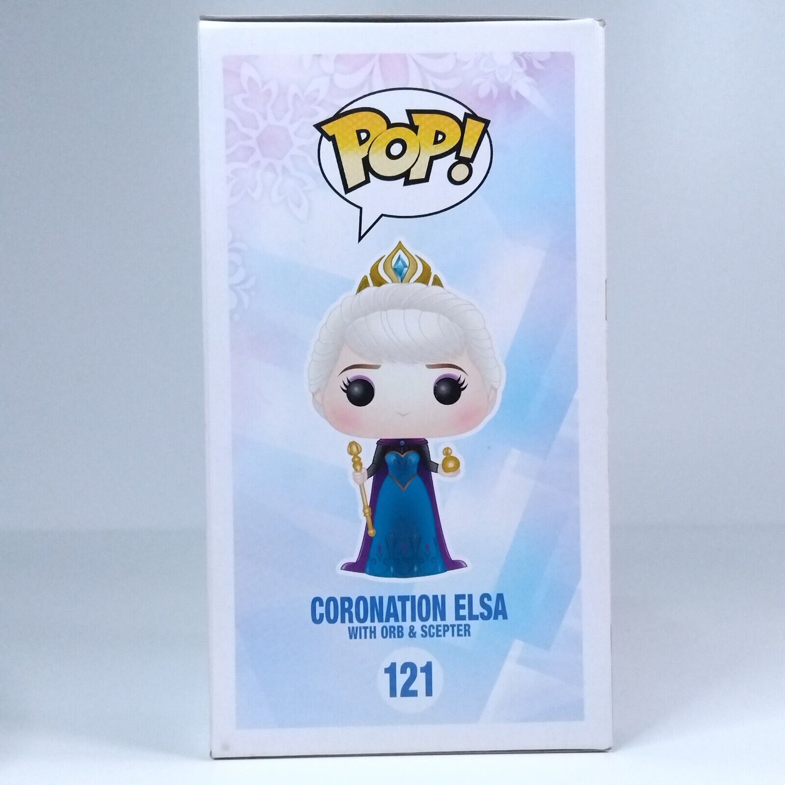 Funko Pop! Disney Frozen Coronation Elsa with Orb & Scepter #121