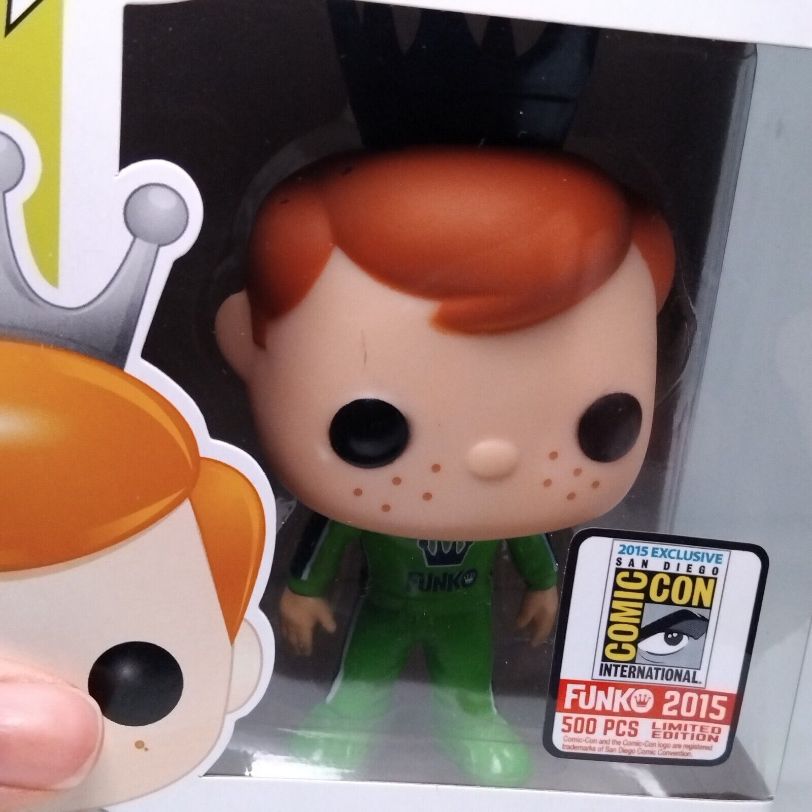 Funko Pop! Movies Talladega Nights Freddy Funko Green SDCC 500 Pcs #33