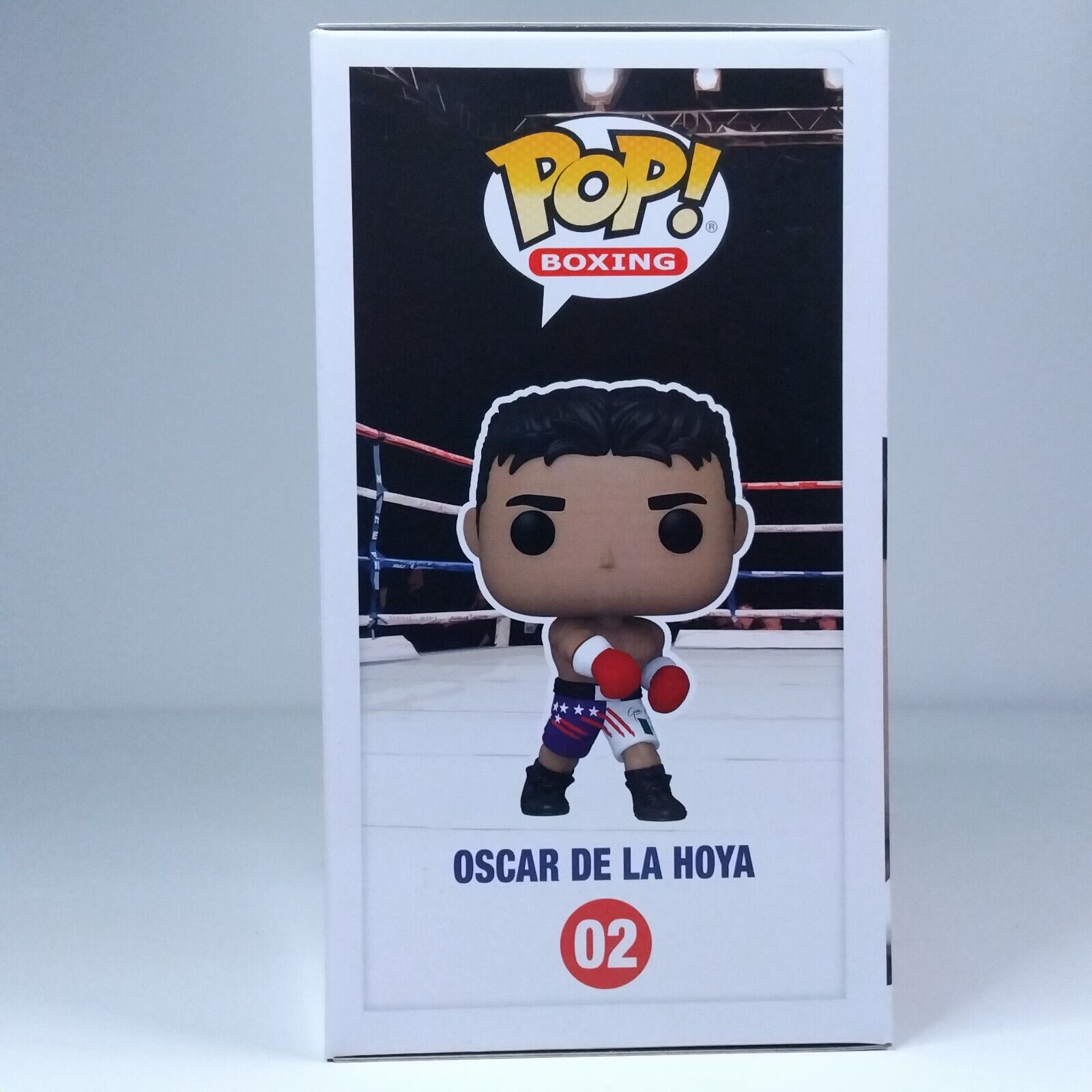 Funko Pop! Sports Boxing Oscar De La Hoya Signed COA #02 WS