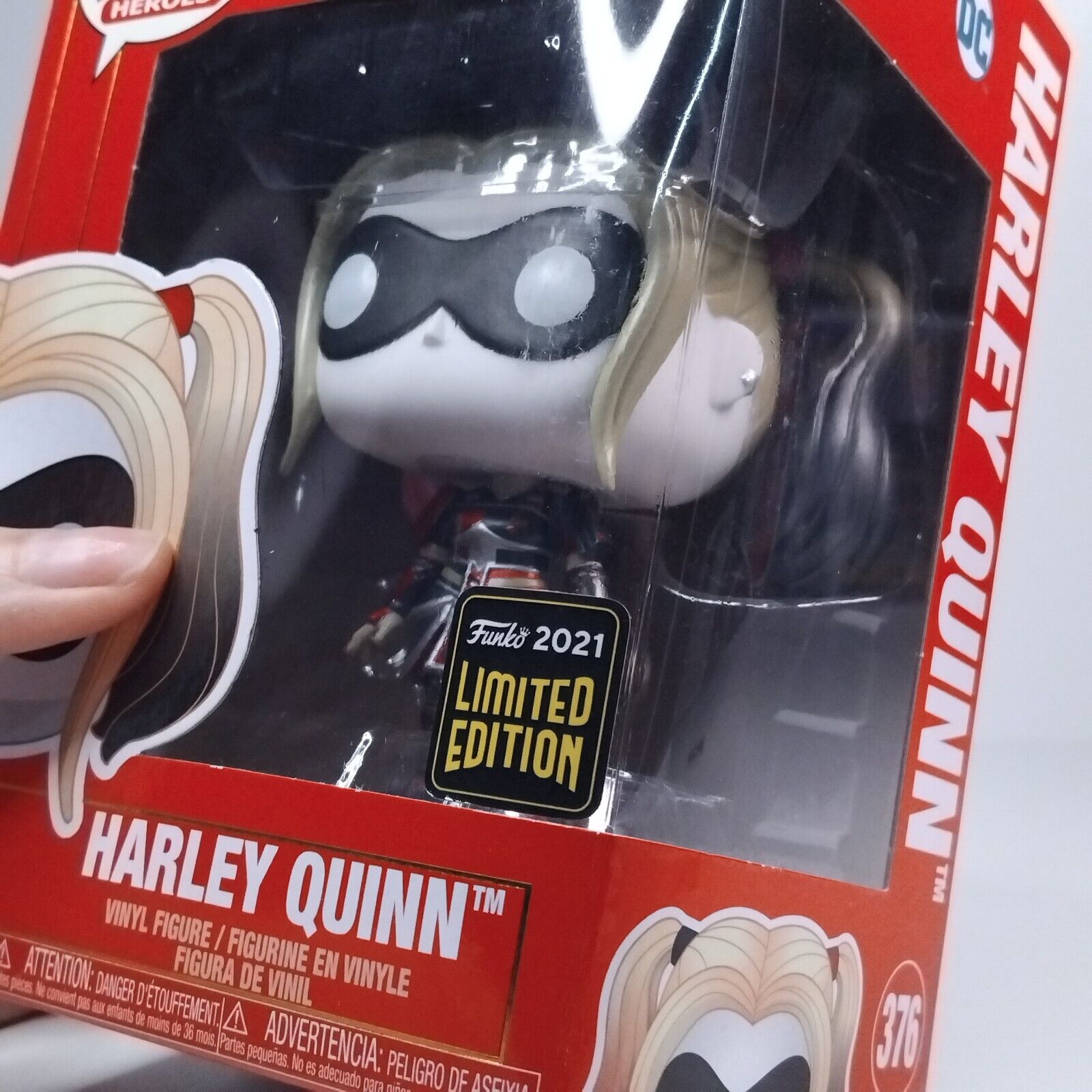 Funko Pop! DC Heroes Imperial Palace Harley Quinn Metallic Limited Edition #376