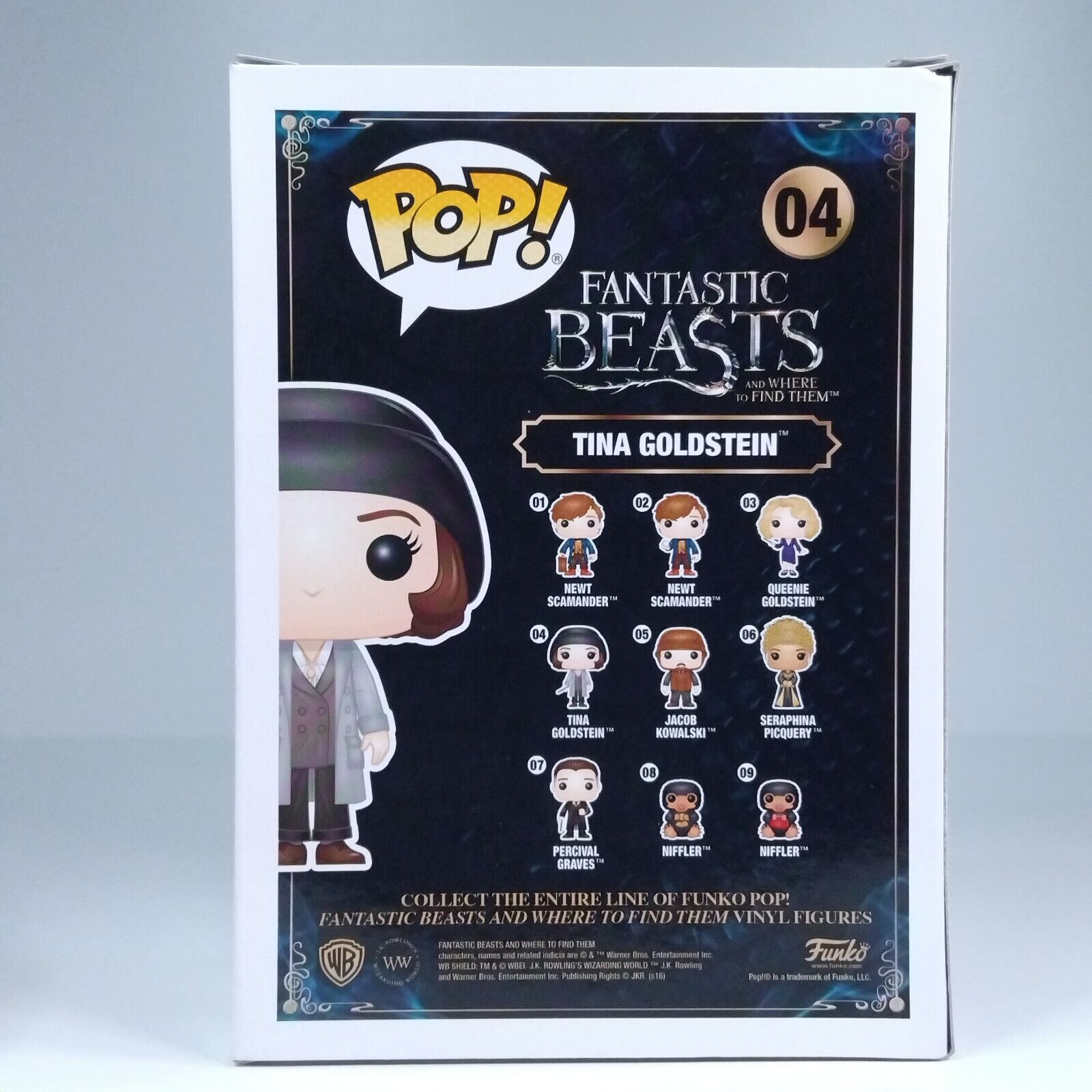 Funko Pop! Fantastic Beasts Tina Goldstein Signed Katherine Waterston COA #04 WS