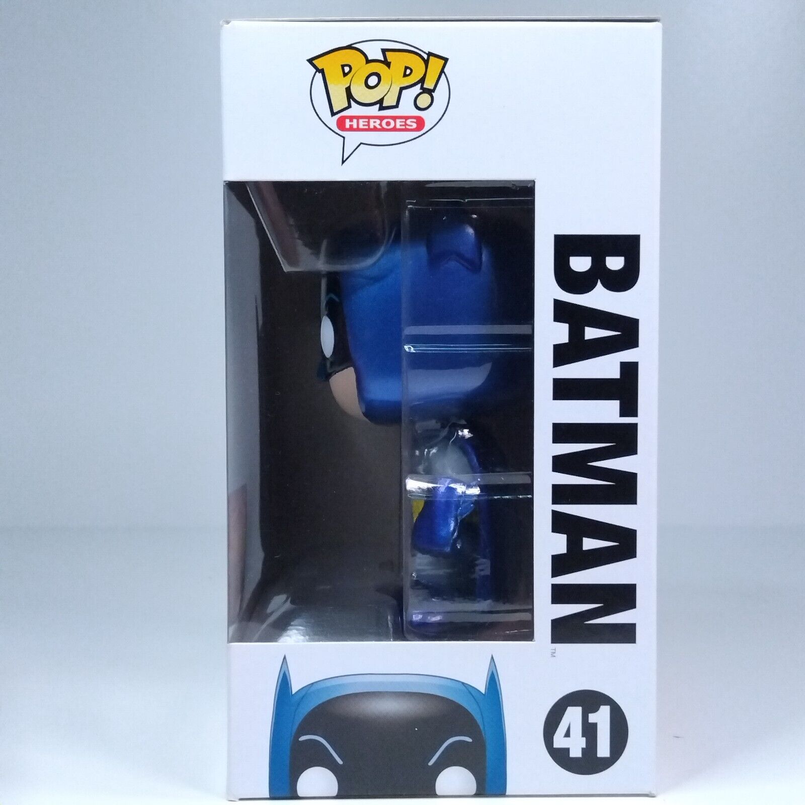 Funko Pop! DC Heroes Batman Classic TV Series Metallic Alamo City Exclusive #41