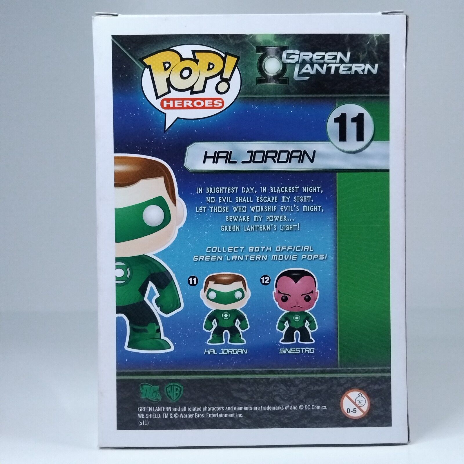 Funko Pop! DC Heroes Green Lantern Hal Jordan #11