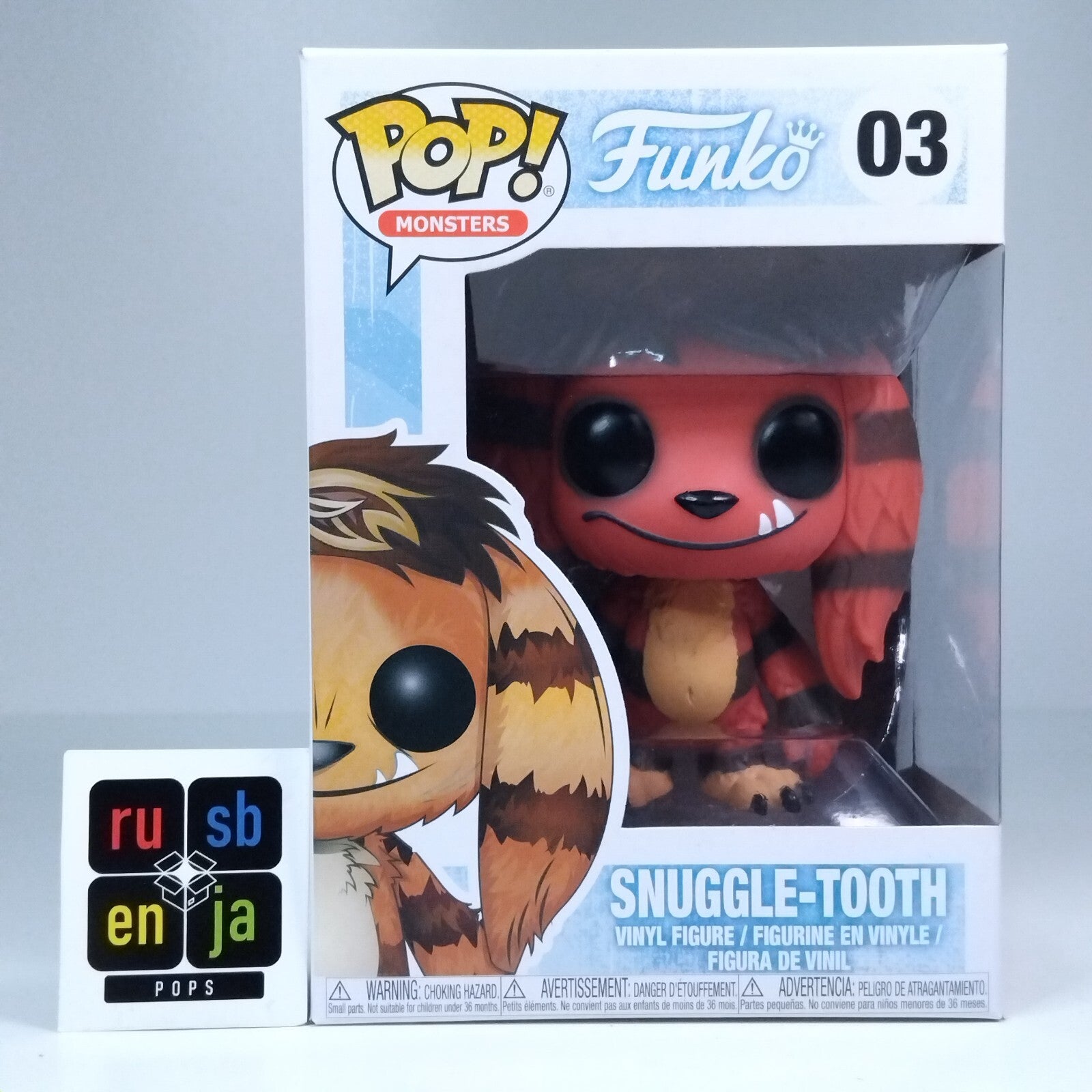 Funko Pop! Funko Wetmore Forest Monsters Snuggle-Tooth Orange Brown #03