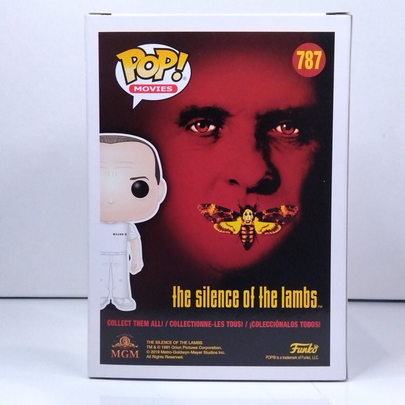 Funko Pop! Horror Silence Lambs Hannibal Signed Julianne Moore COA #787 WS