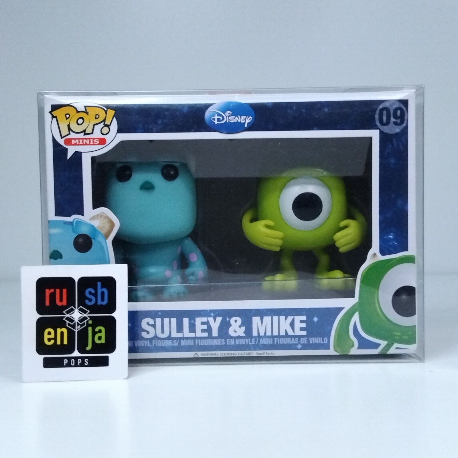 Funko Pop! Minis Disney Monsters Inc Sulley & Mike 2 Pack #09