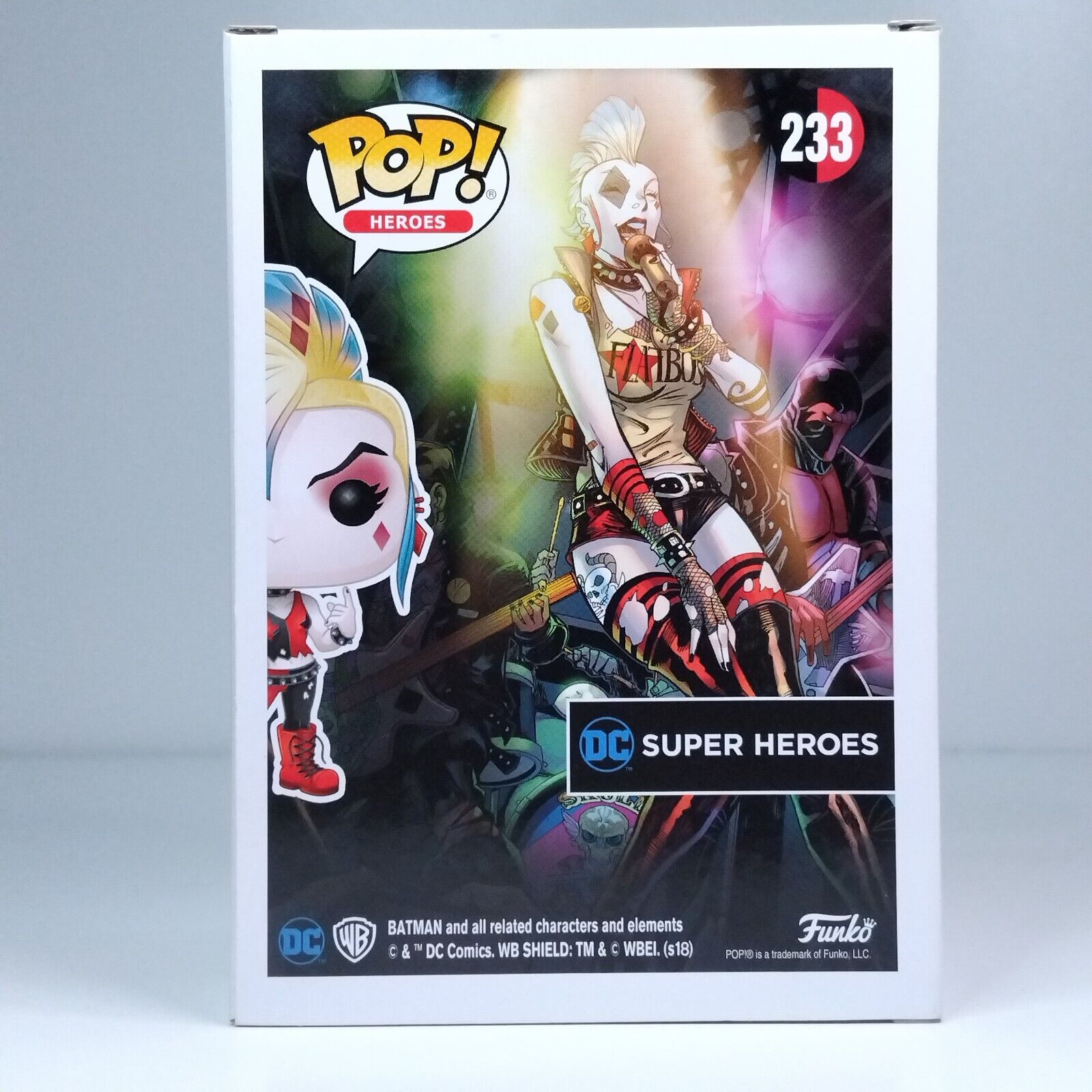 Funko Pop! DC Heroes Harley Quinn Hot Topic Exclusive #233