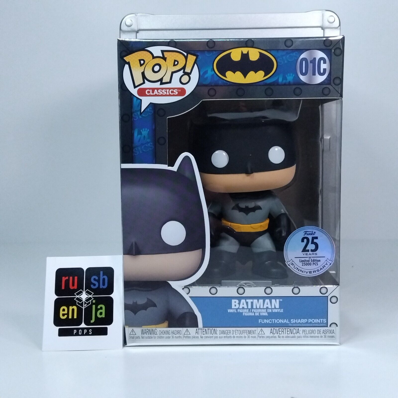 Funko Pop! DC Heroes Classics Batman Vault Tin 25,000 Pcs #01C