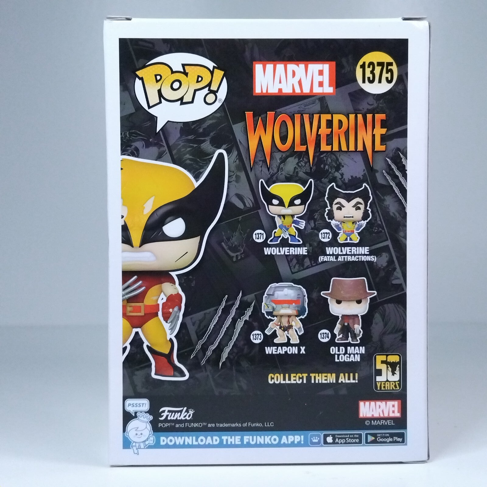 Funko Pop! Marvel Wolverine Battle Damage Exclusive #1375