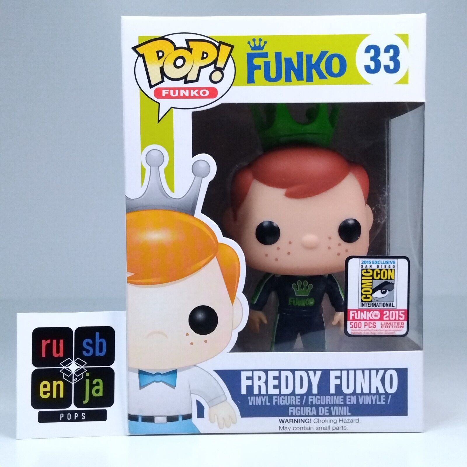 Funko Pop! Movies Talladega Nights Freddy Funko Black SDCC 500 Pcs #33