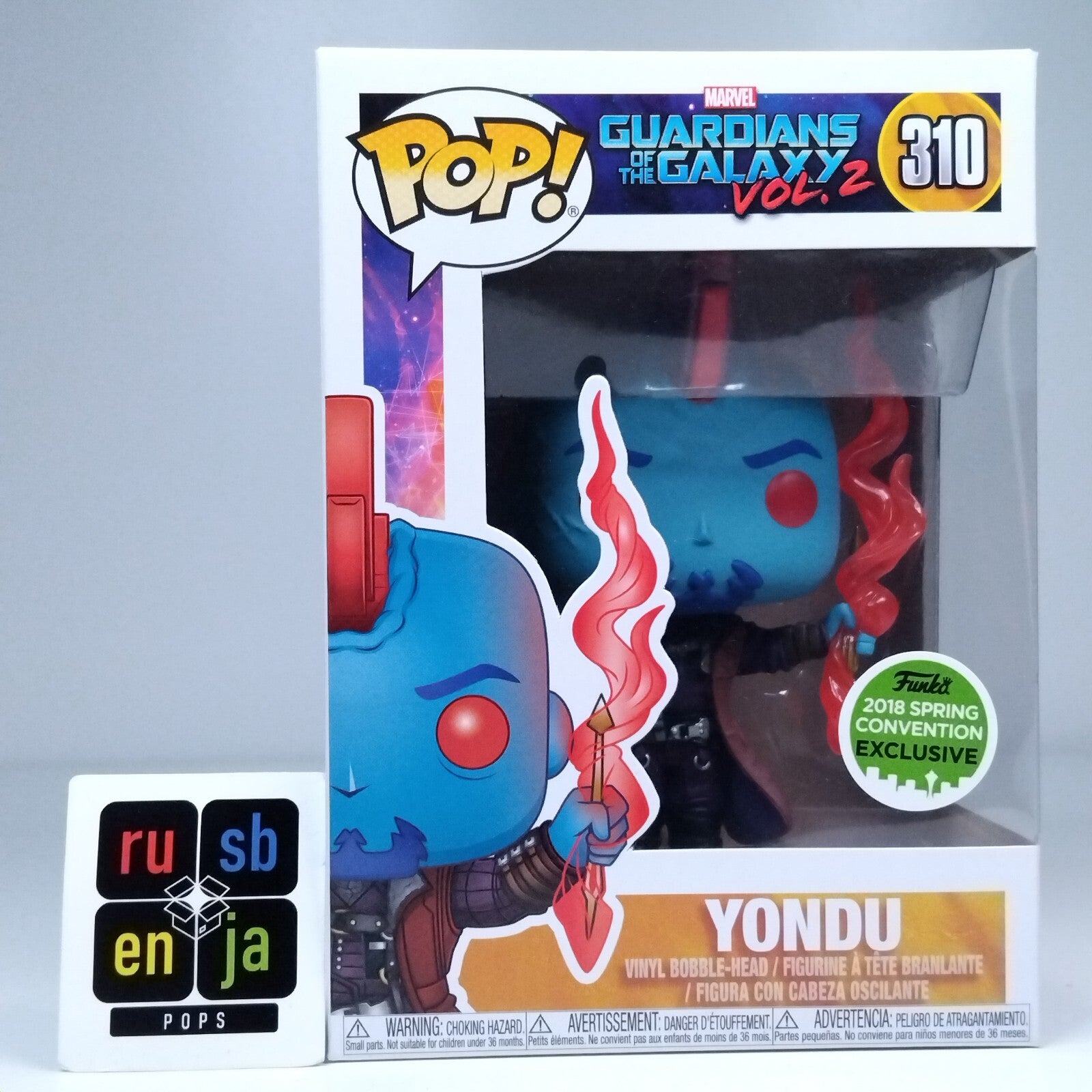 Funko Pop! Marvel Guardians of the Galaxy Yondu Exclusive #310