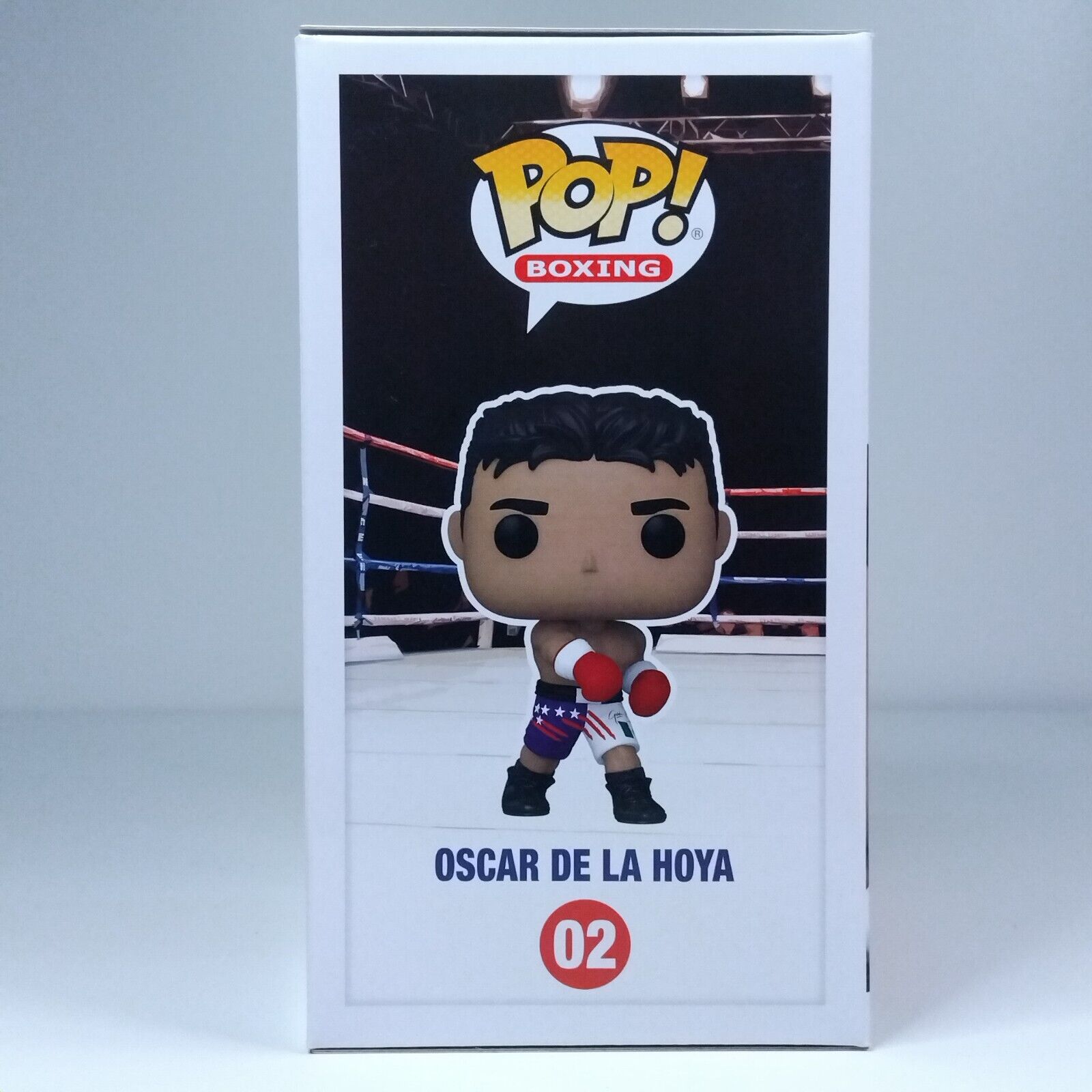 Funko Pop! Sports Boxing Oscar De La Hoya Signed COA #02 WS