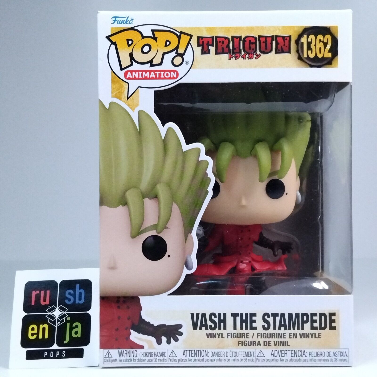 Funko Pop! Anime Trigun Vash the Stampede #1362