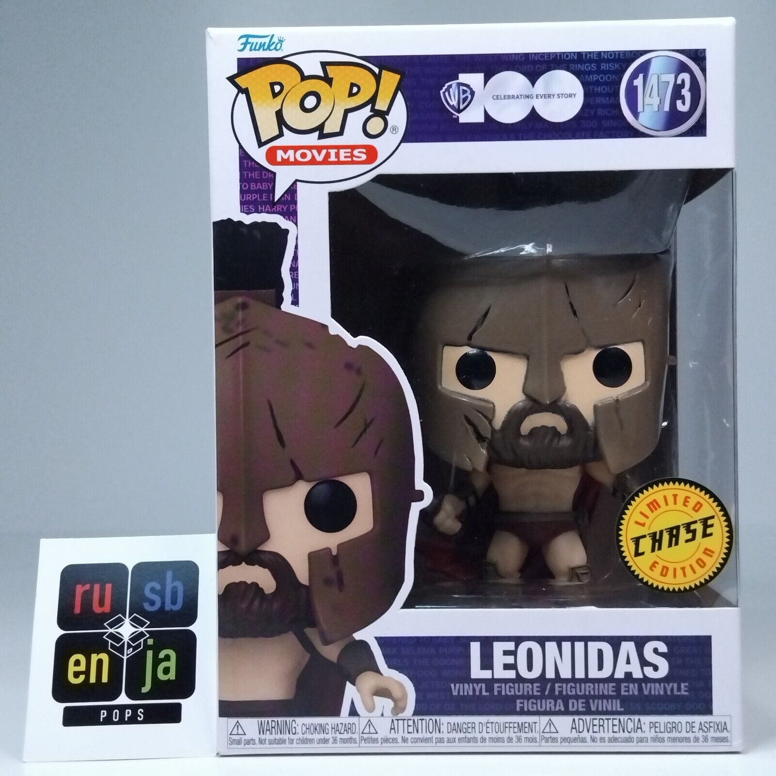 Funko Pop! Movies 300 Leonidas Chase Edition #1473