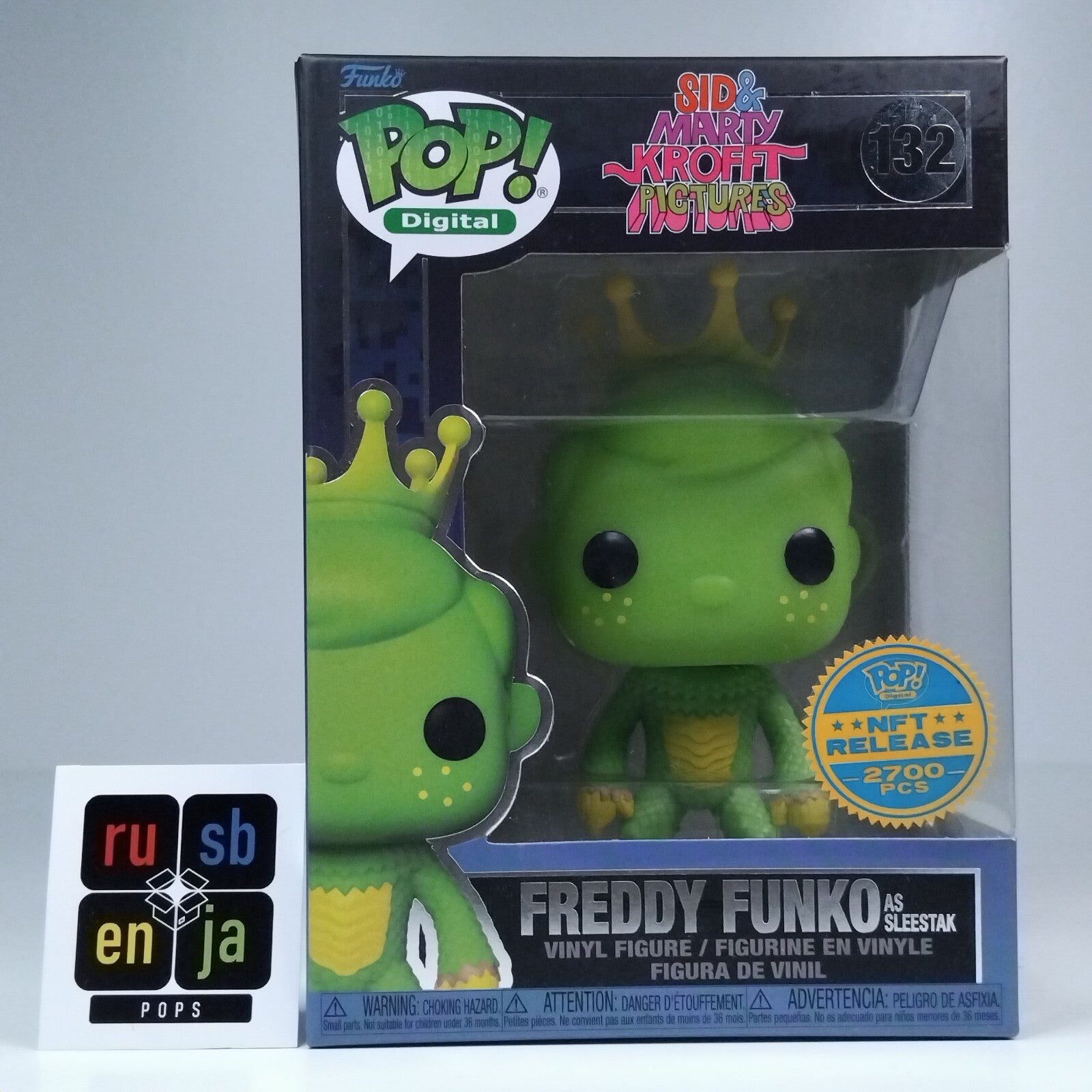 Funko Pop! Digital Sid & Marty Freddy Funko as Sleestak 2,700 Pcs #132