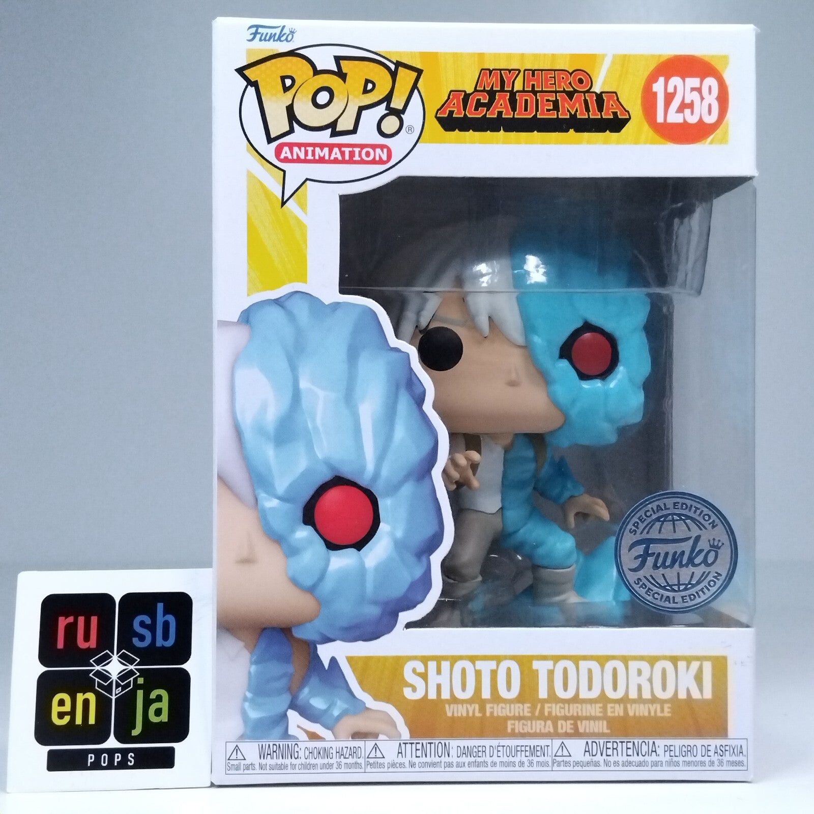 Funko Pop! Anime MHA My Hero Academia Shoto Todoroki Special Edition #1258