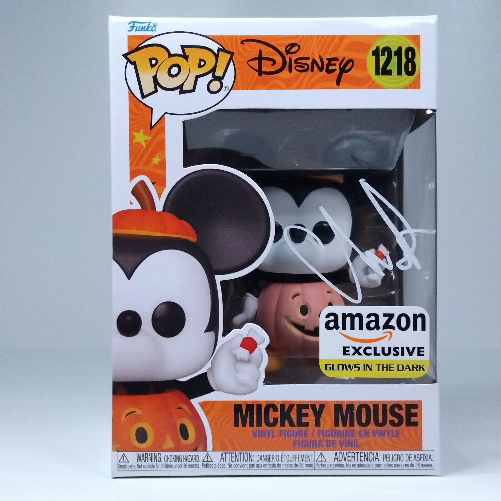 Funko Pop! Disney Mickey Mouse Signed Chris Diamantopoulos COA #1218