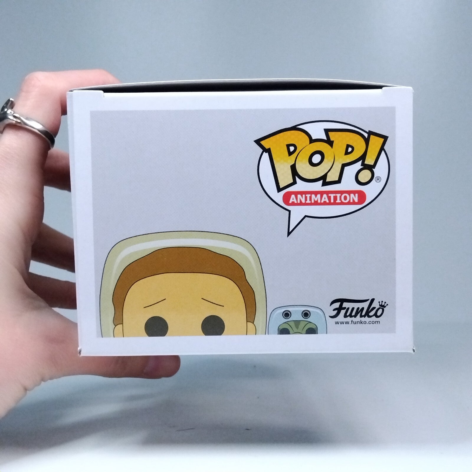 Funko Pop! Animation Rick and Morty - Space Suit Morty with Snake #690