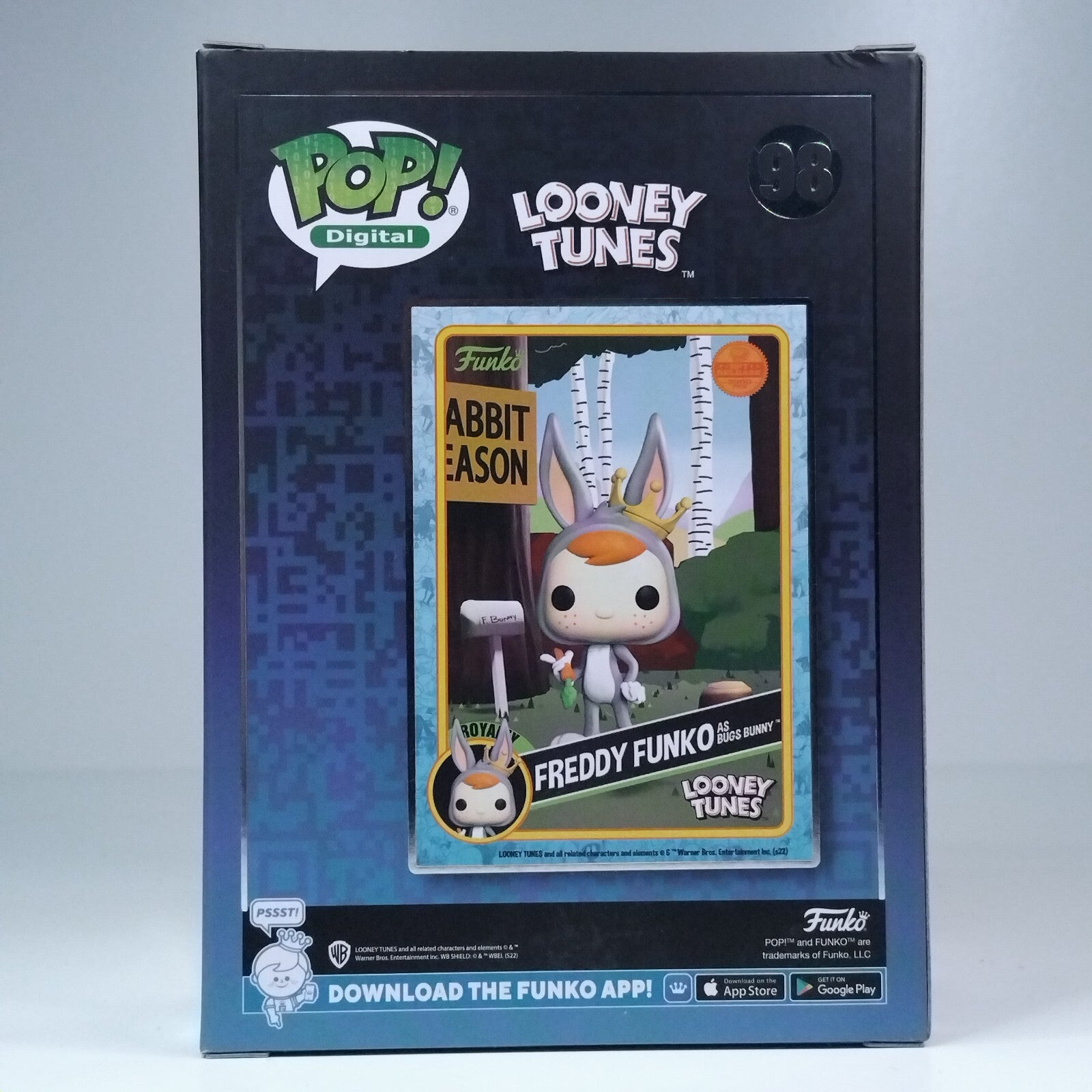 Funko Pop! Digital Animation Looney Tunes Freddy Funko Bugs Bunny 3,000 Pcs #98
