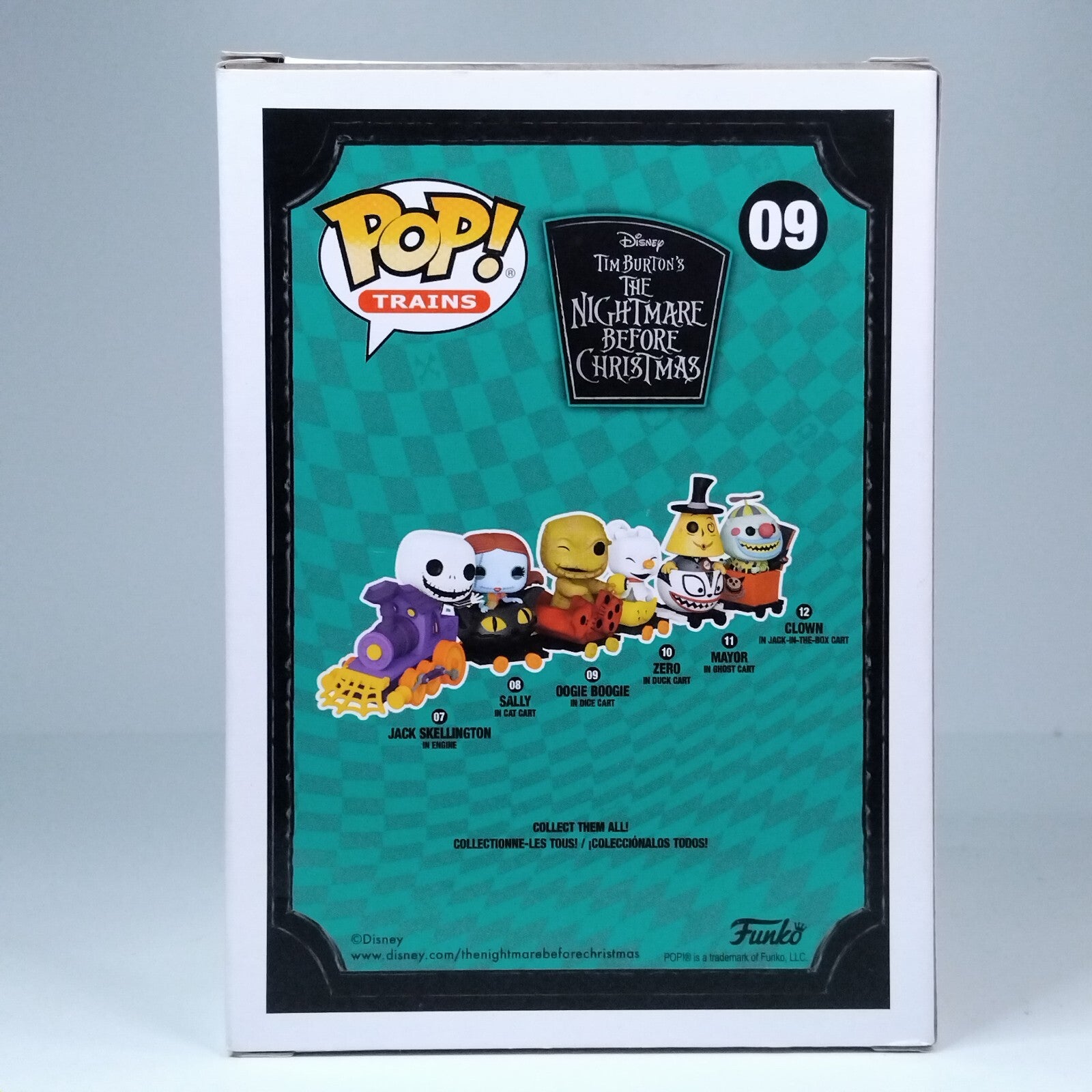 Funko Pop! Disney Trains Oogie Boogie In Dice Cart #09