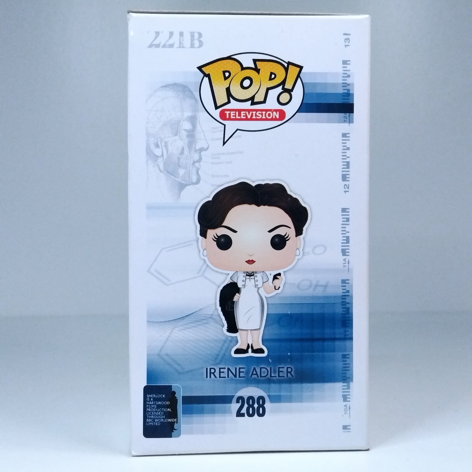 Funko Pop! TV Sherlock Irene Adler Signed Lara Pulver COA #288 WS