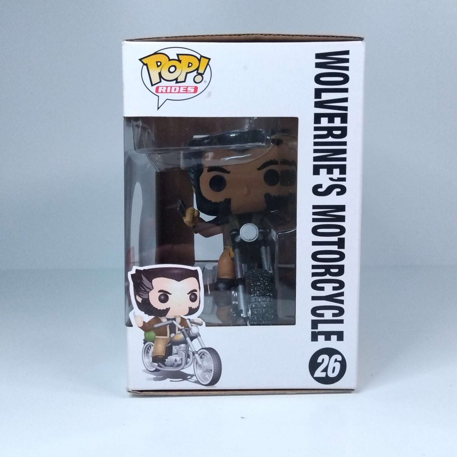 Funko Pop! Marvel Rides X-Men Wolverines Motorcycle Collector Corps #26