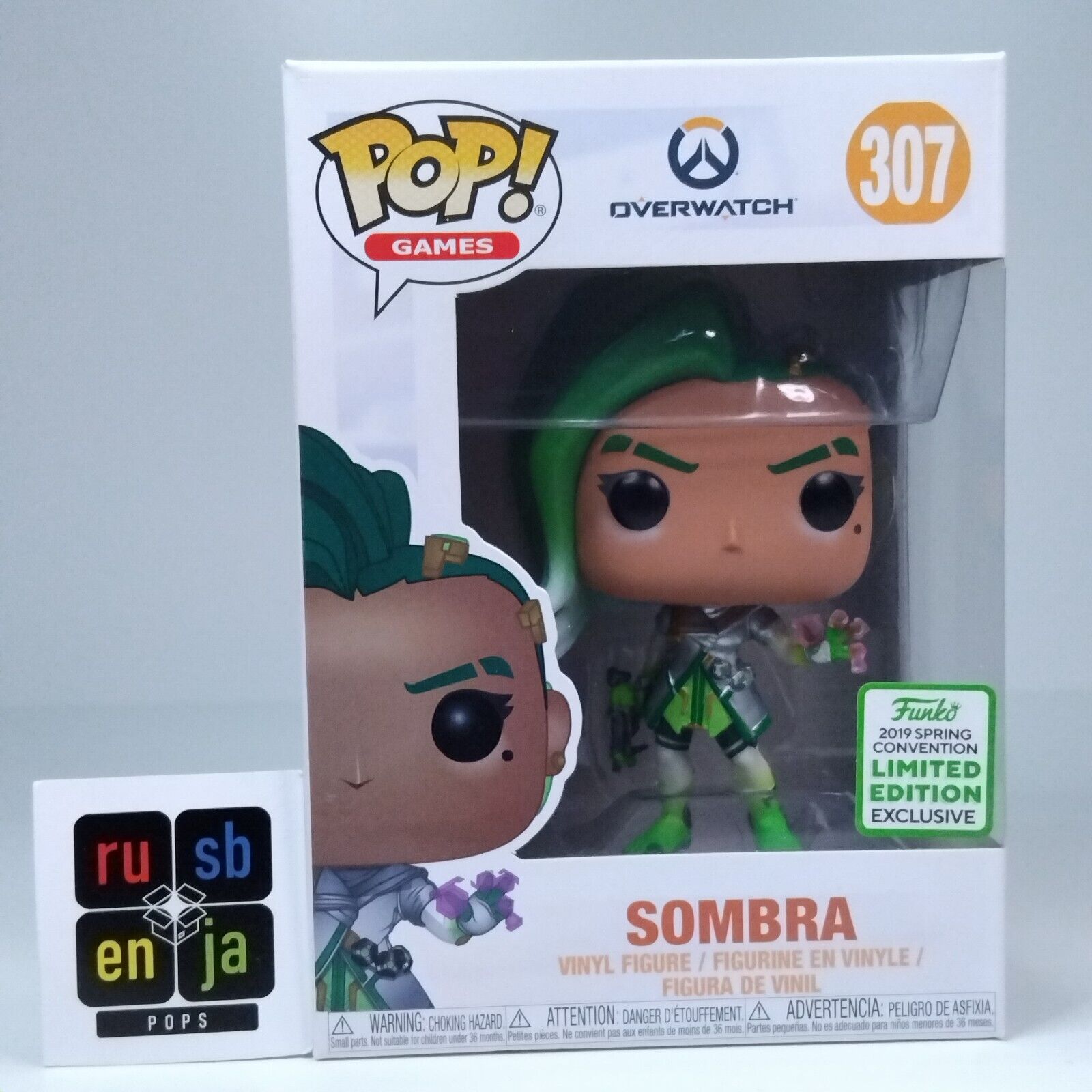 Funko Pop! Games Overwatch Sombra Green Limited Edition #307