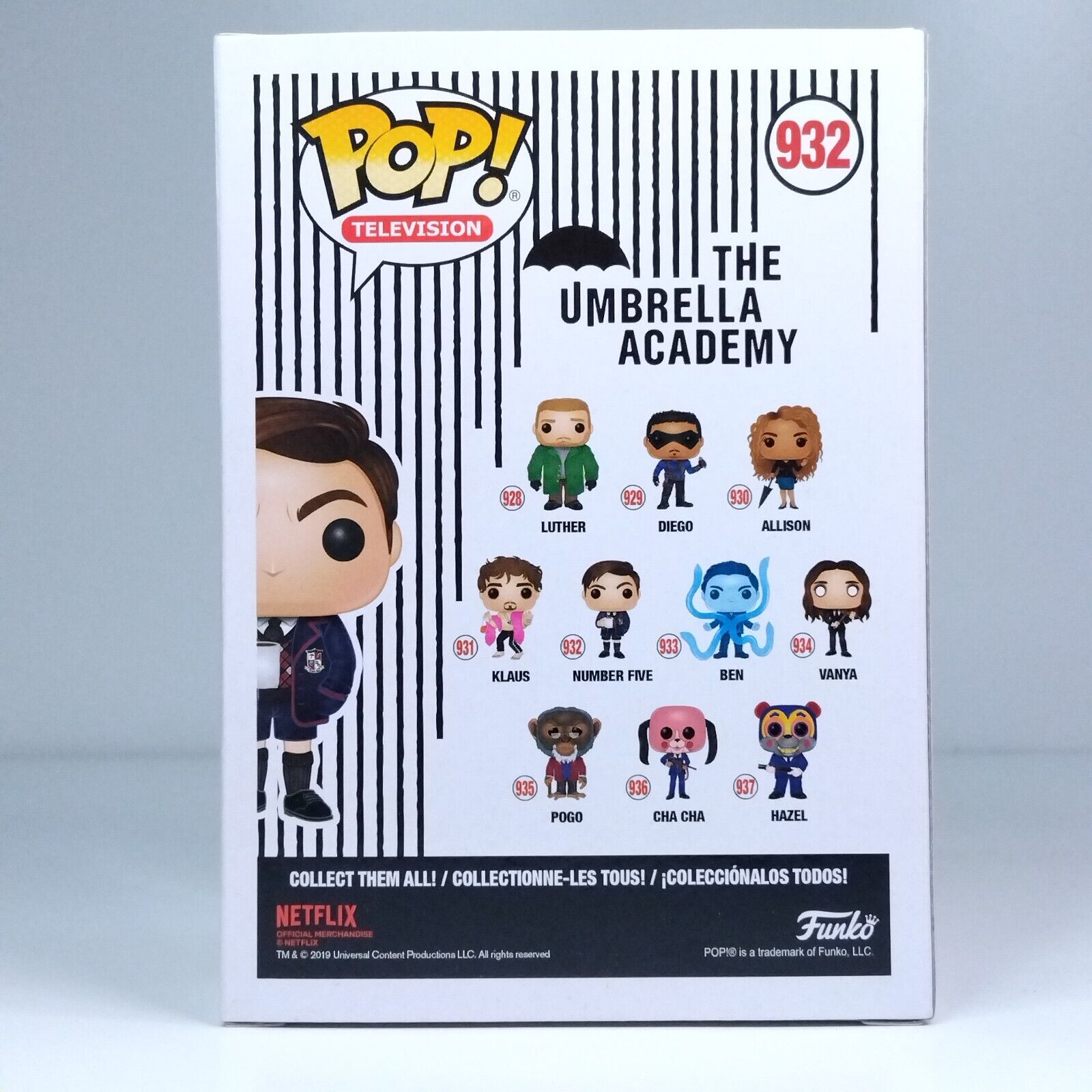 Funko Pop! TV The Umbrella Academy Number Five Chase #932