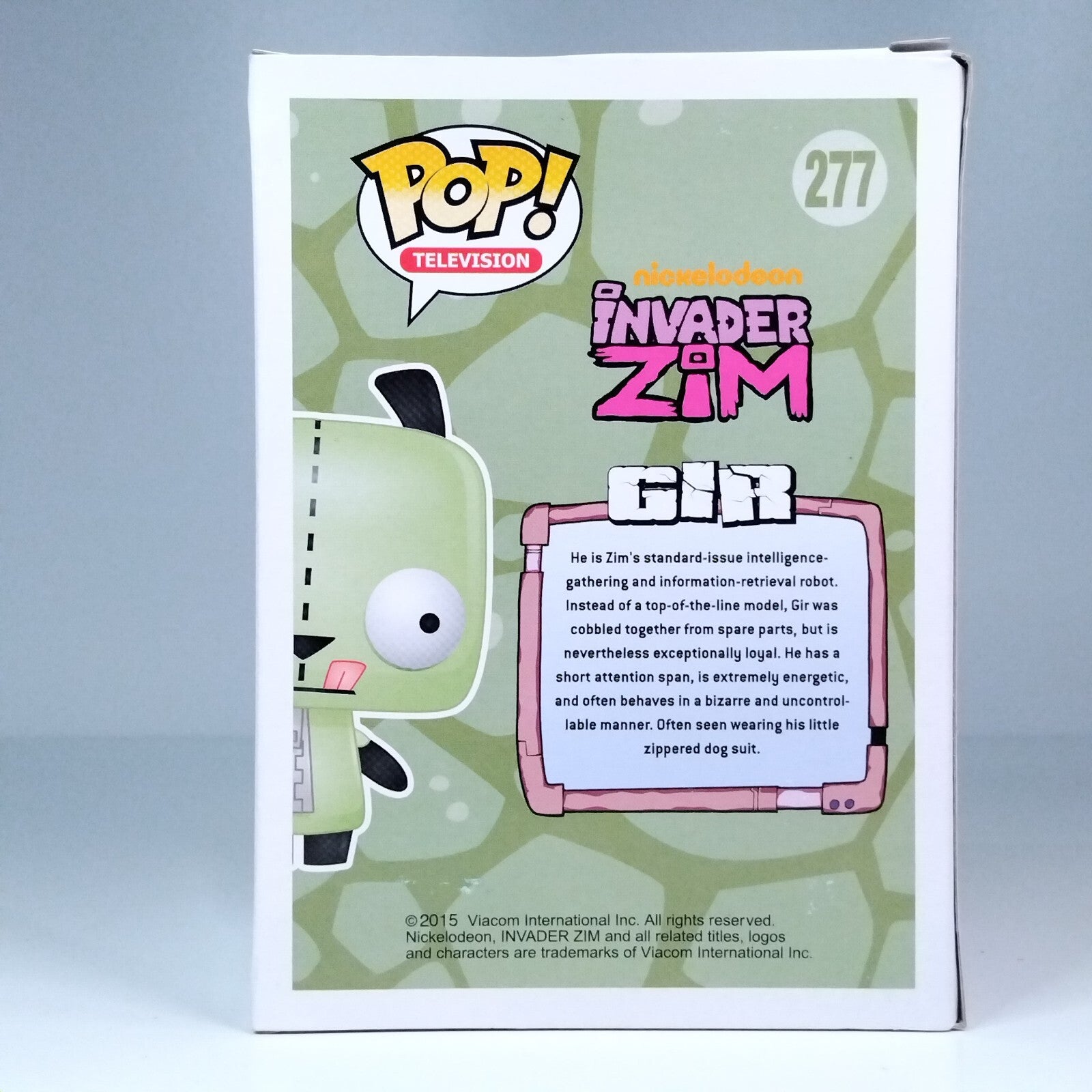 Funko Pop! TV Animation Invader Zim Gir with Cupcake #277