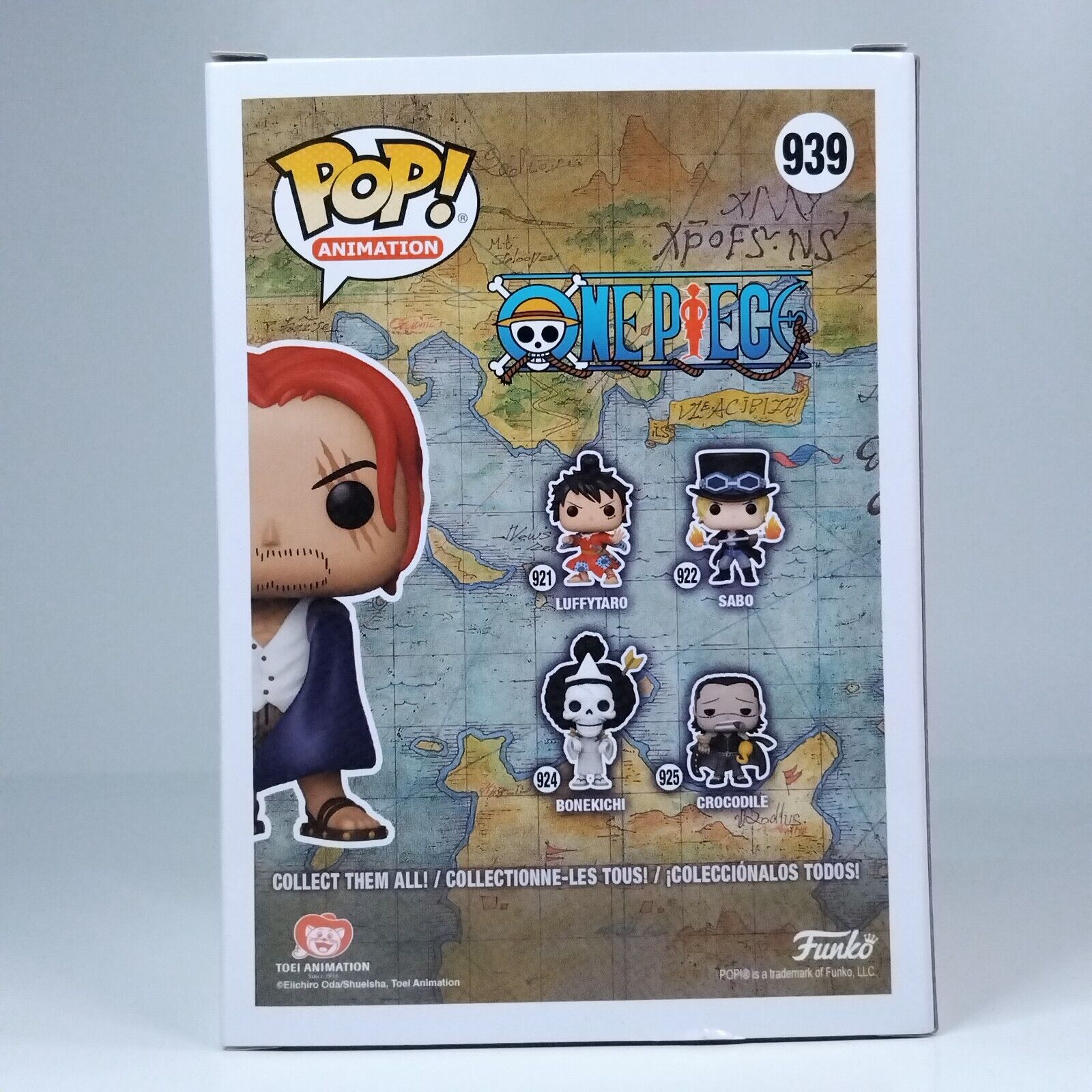 Funko Pop! Anime One Piece Shanks Special Edition #939