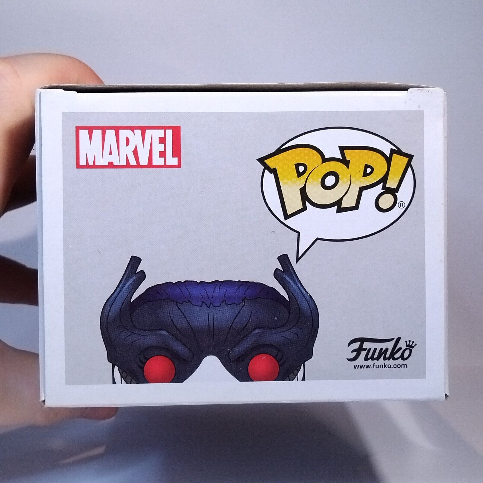 Funko Pop! Marvel Avengers Proxima Midnight Signed Carrie Coon COA #292 WS