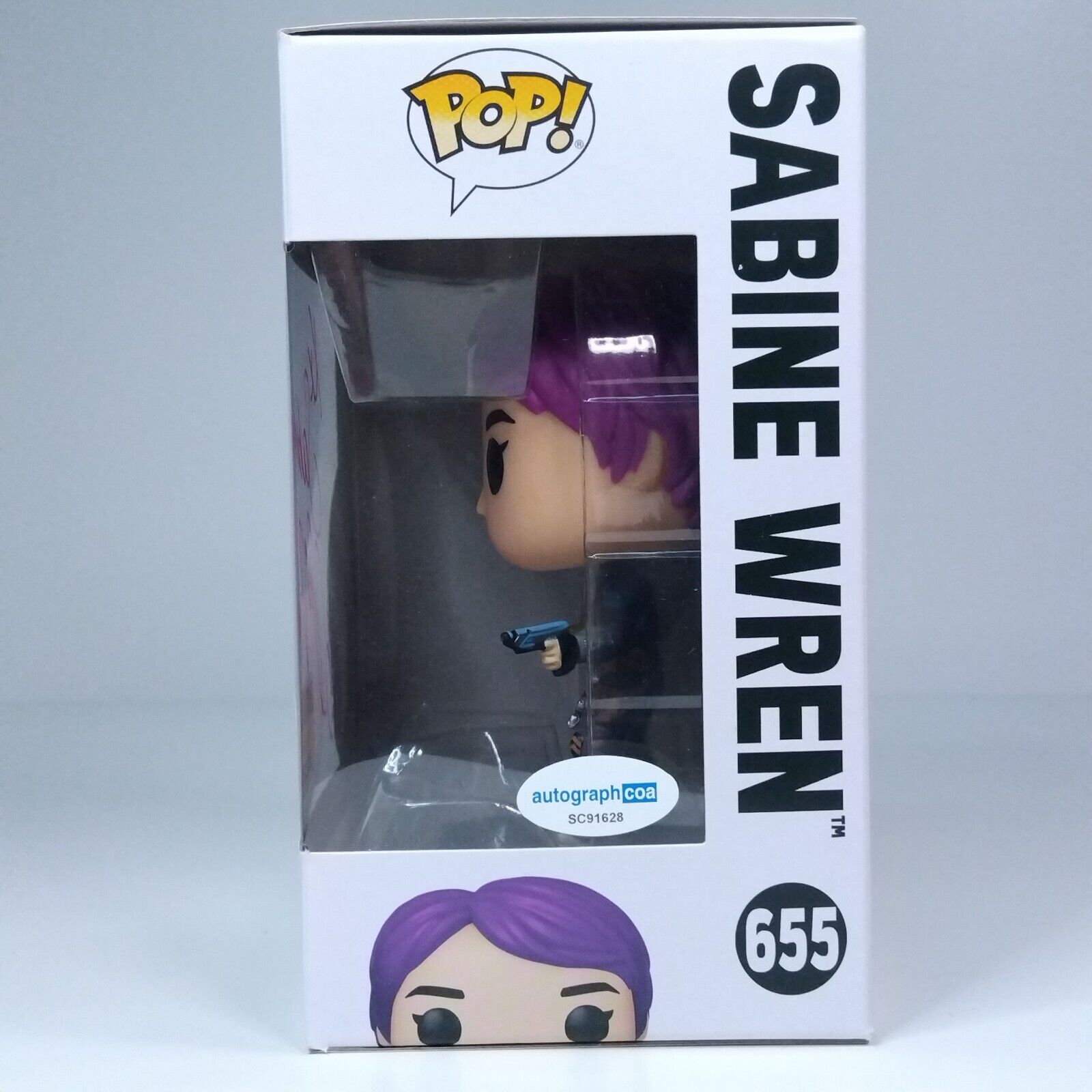 Funko Pop! Star Wars Sabine Wren Signed Natasha Liu Bordizzo COA #655