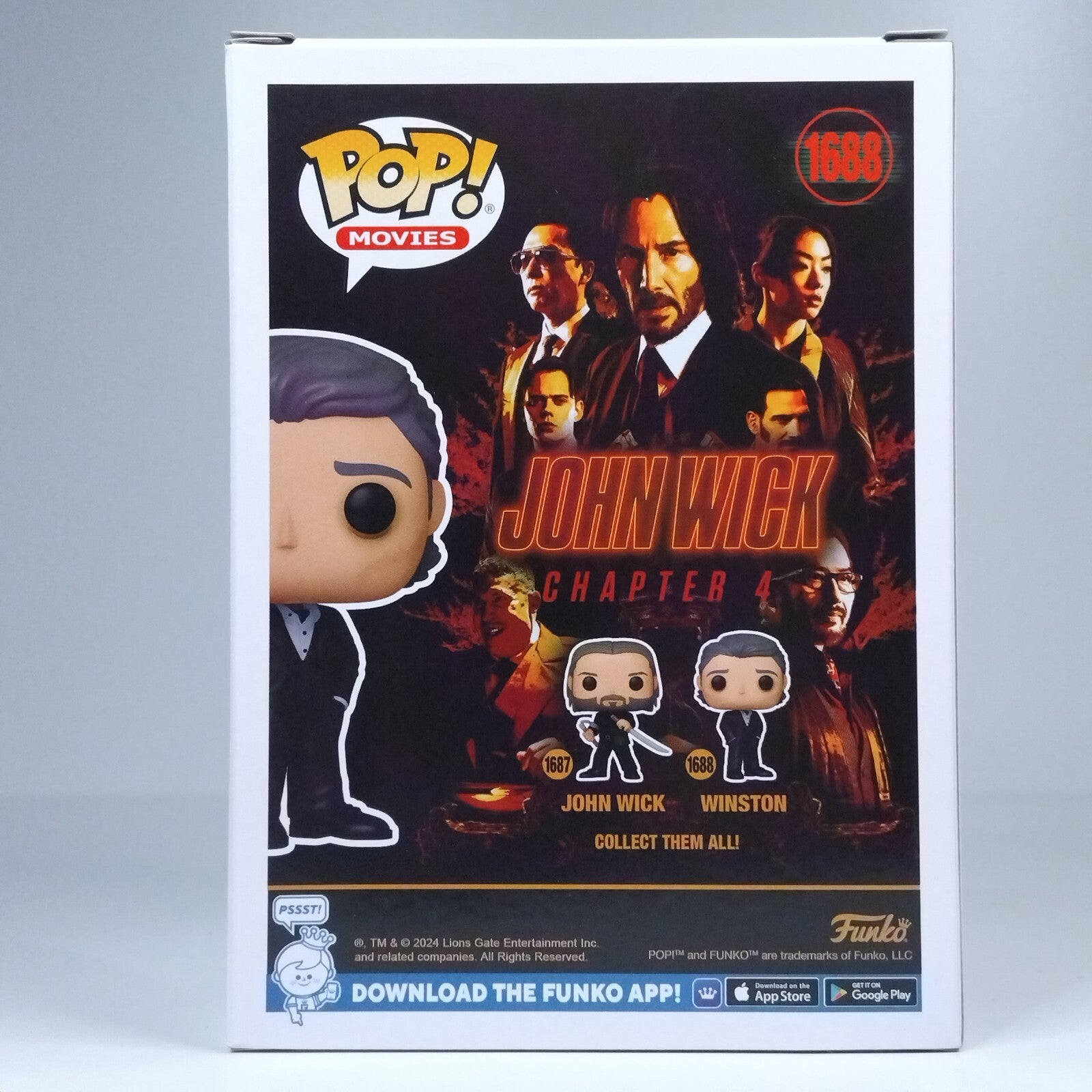 Funko Pop! Movies John Wick Chapter 4 Winston #1688