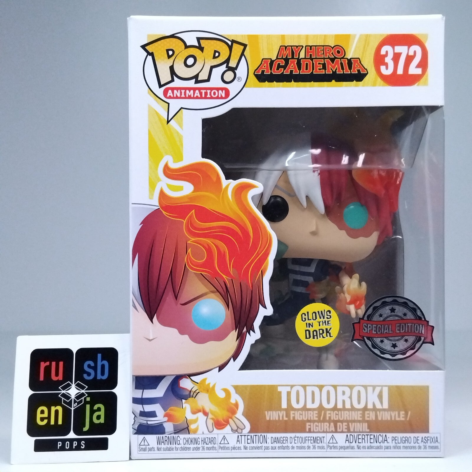 Funko Pop! Anime MHA My Hero Academia Todoroki Glows Special Edition #372