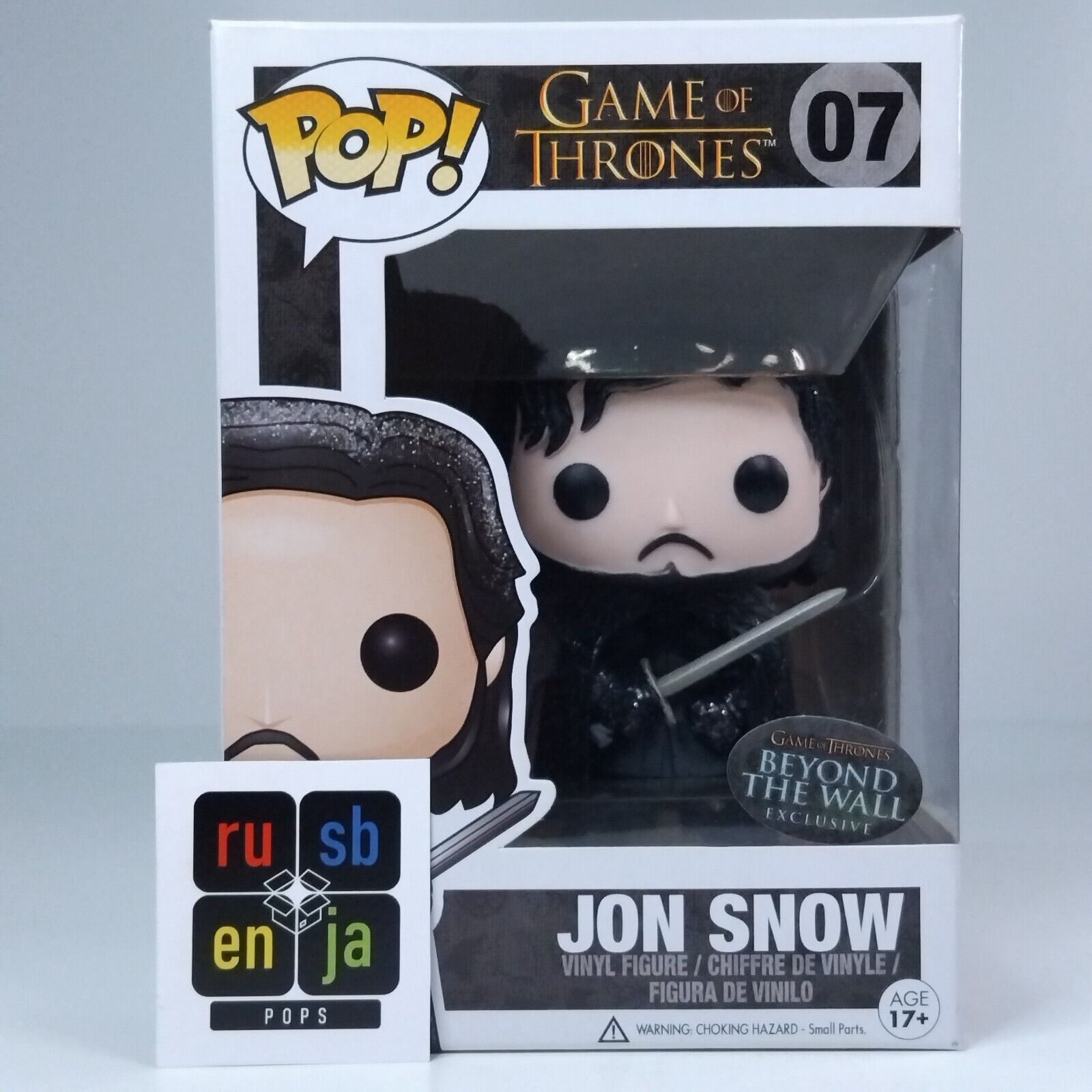 Funko Pop! TV Game of Thrones Jon Snow Beyond the Wall Exclusive #07