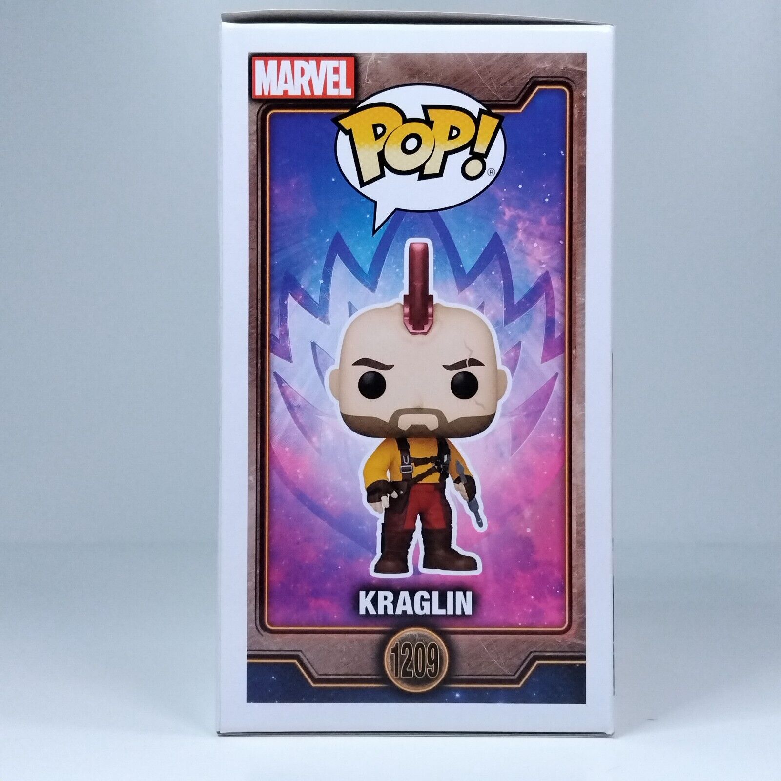 Funko Pop! Marvel Guardians Galaxy Kraglin Signed w/Quote Sean Gunn COA #1209