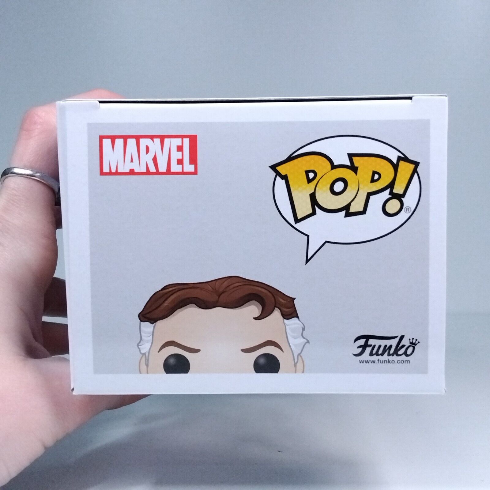 Funko Pop! Marvel Fantastic Four Mr Fantastic Signed Ioan Gruffudd COA #571 WS