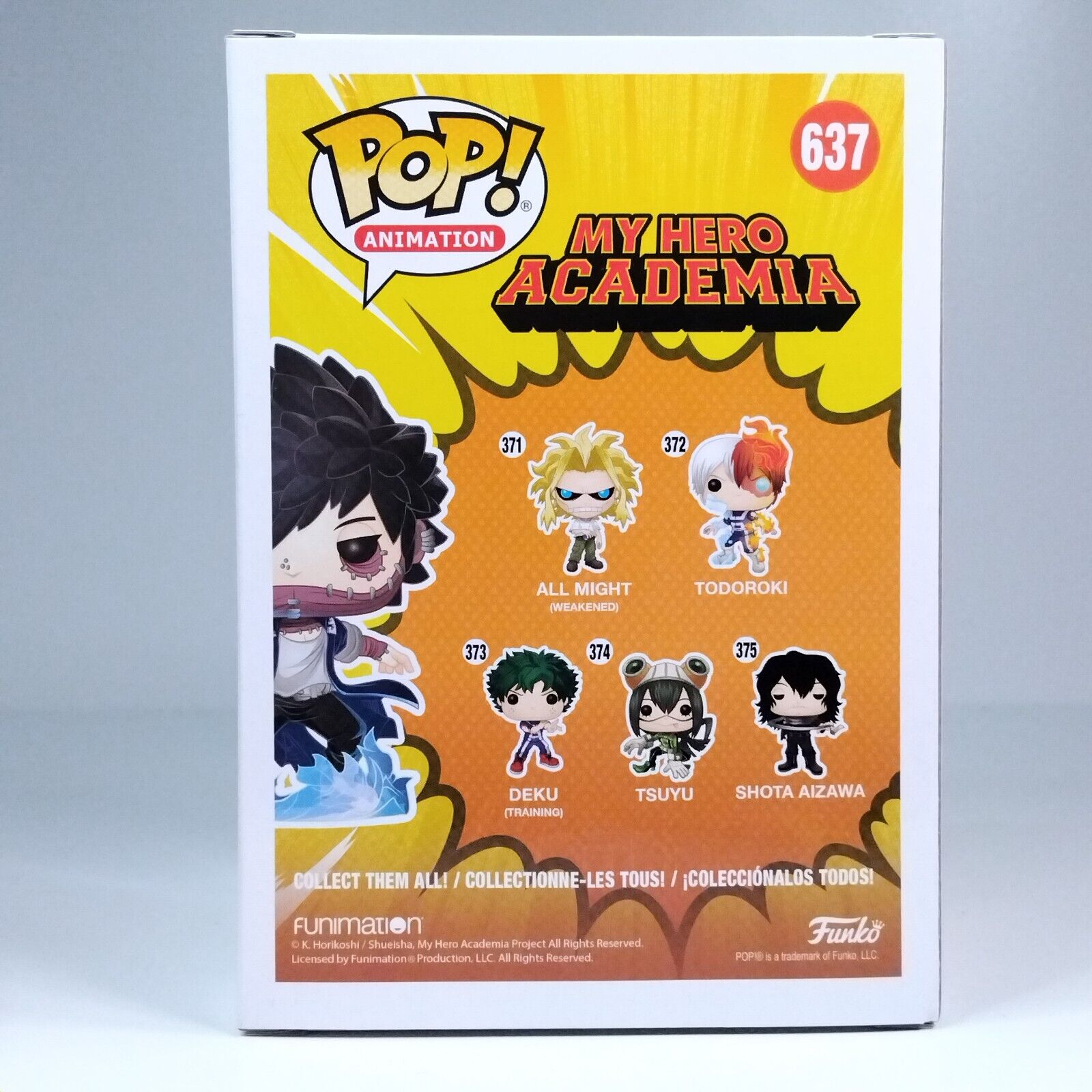 Funko Pop! Anime MHA My Hero Academia Dabi Limited Edition #637