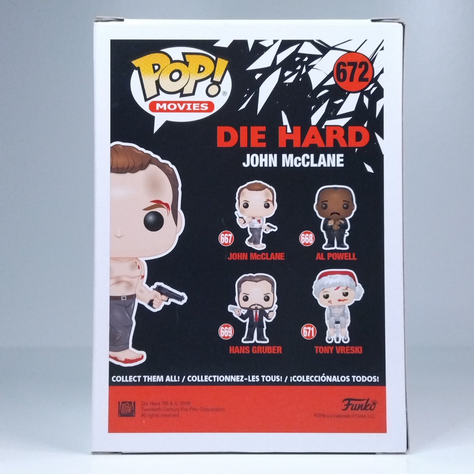 Funko Pop! Movies Die Hard John McClane Special Edition #672