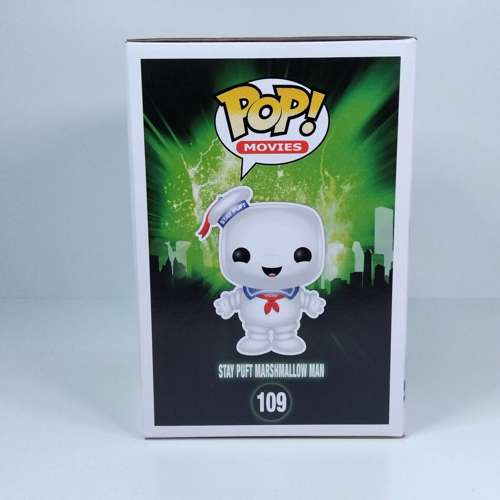 Funko Pop! Movies Ghostbusters Stay Puft Marshmallow Man SDCC Glows in Dark #109