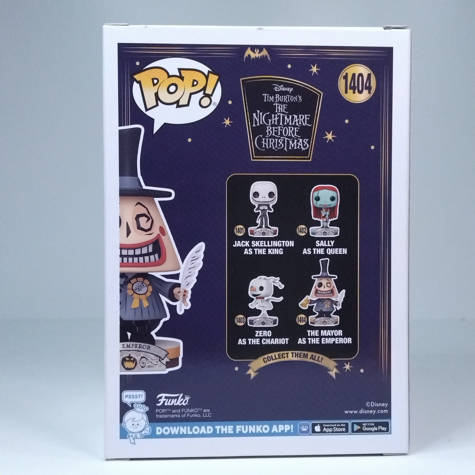 Funko Pop! Disney Nightmare Before Christmas The Mayor As The Emperor #1404