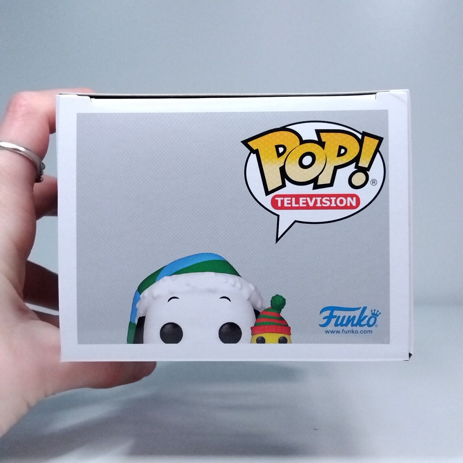 Funko Pop! Animation Peanuts Snoopy & Woodstock Signed Brad Kesten COA #1628