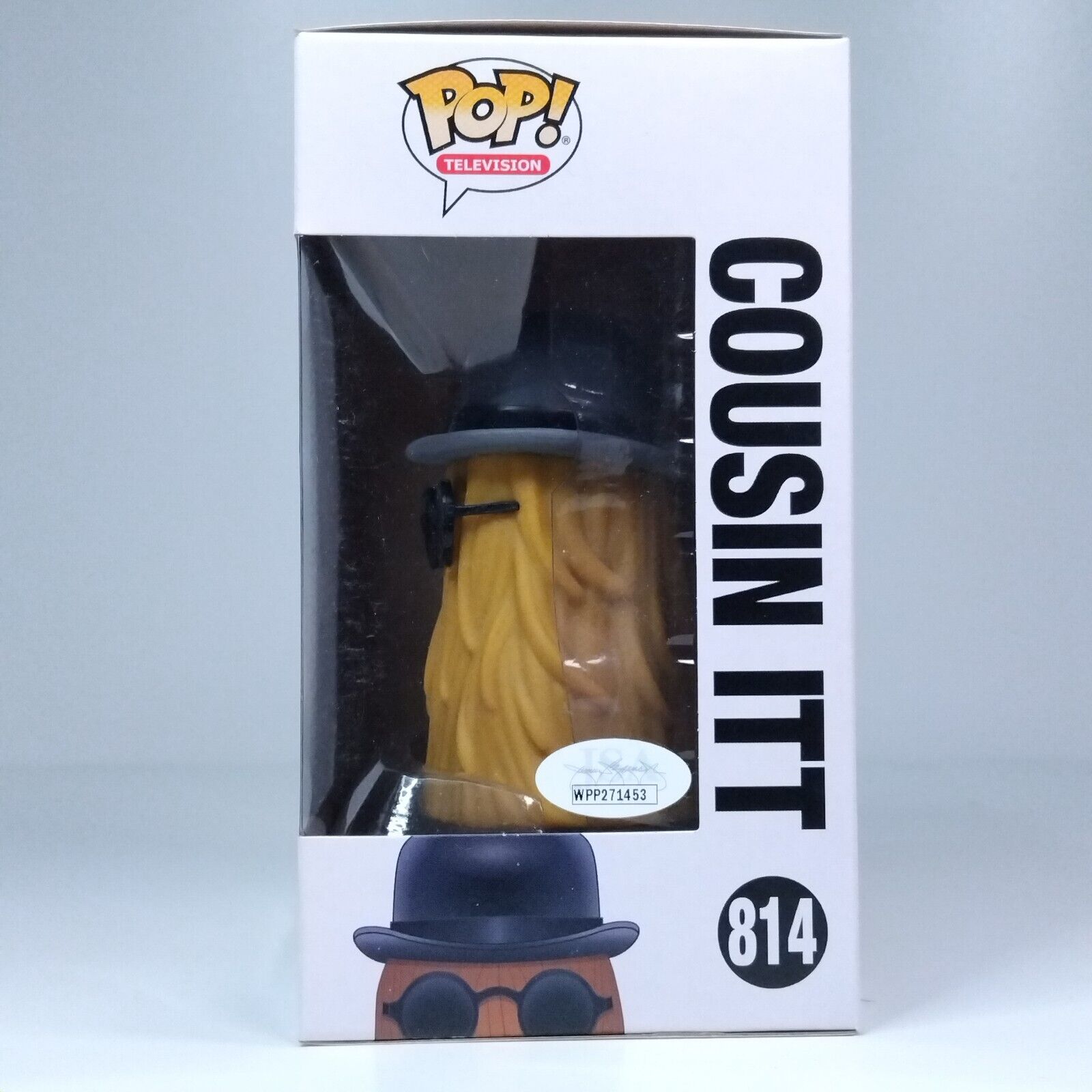 Funko Pop! TV The Addams Family Cousin Itt Signed Felix Silla COA #814