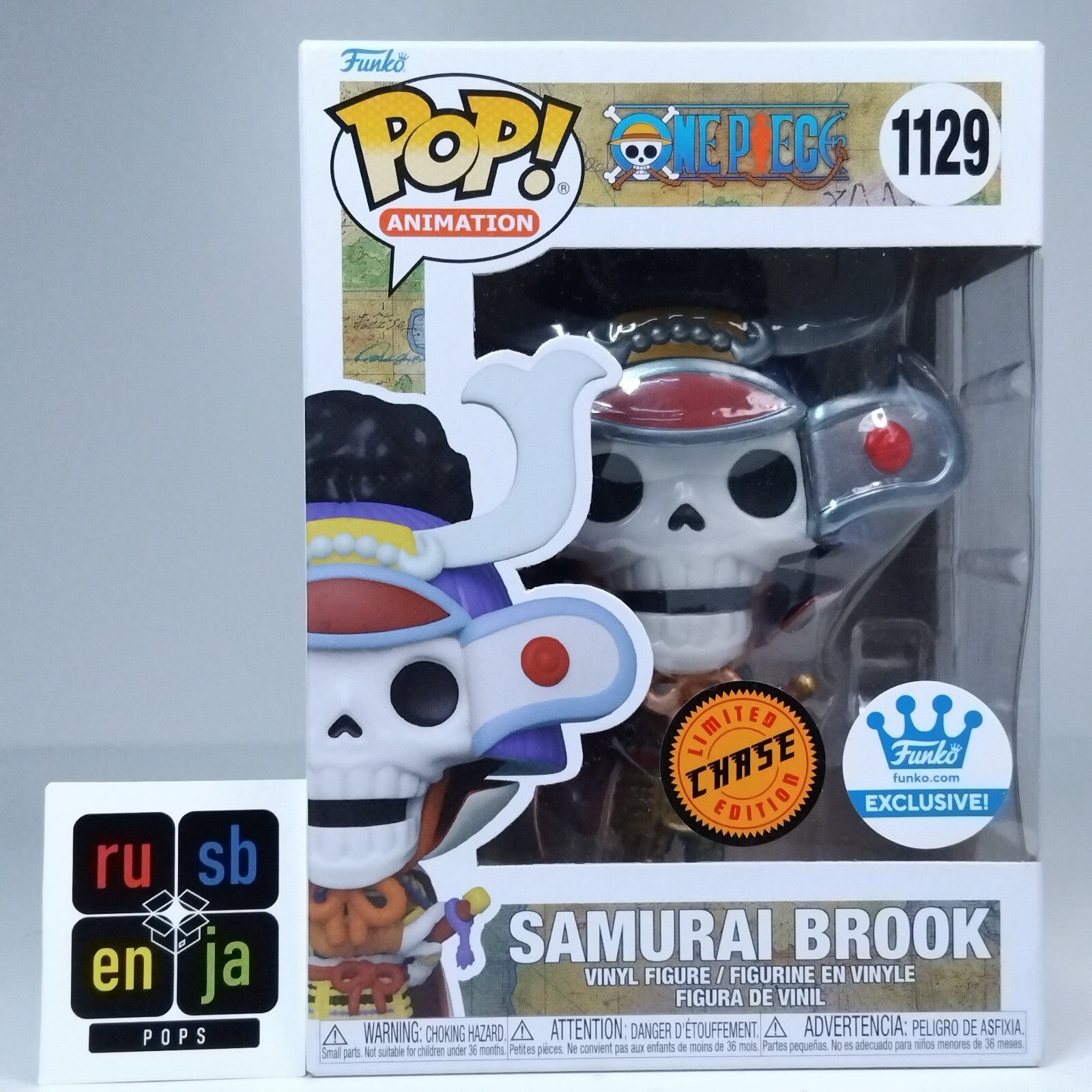 Funko Pop! Anime One Piece Samurai Brook Chase Exclusive #1129