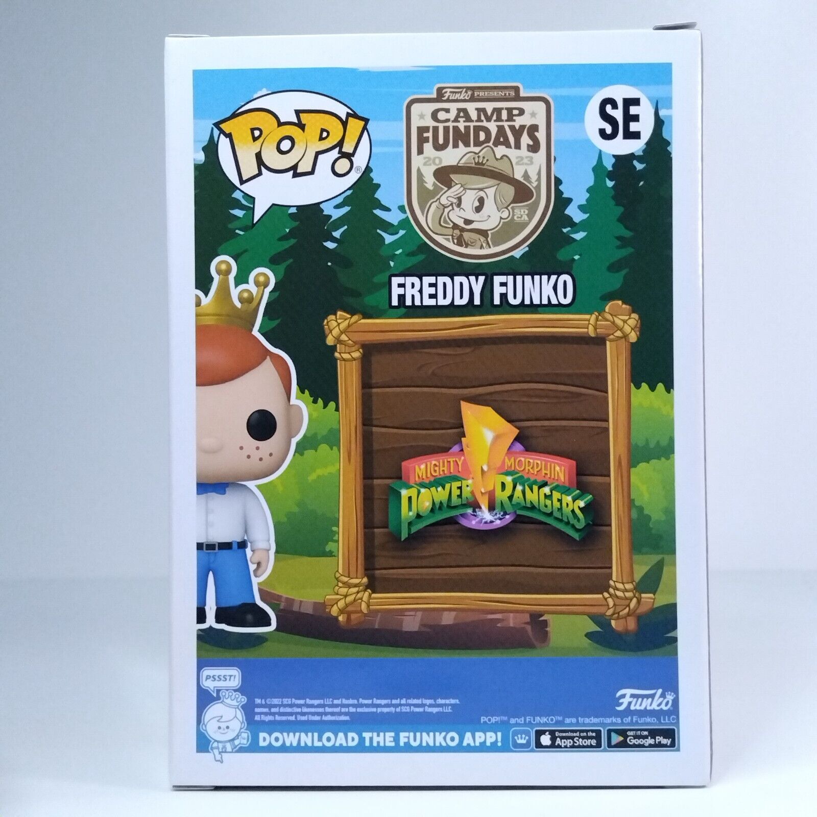 Funko Pop! Freddy Funko as Green Power Ranger Glows 4,000 Pcs #SE