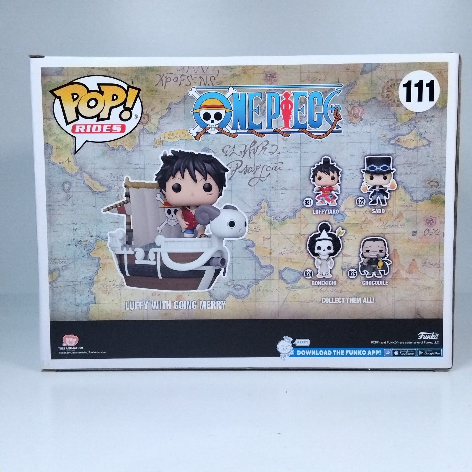 Funko Pop! Anime Rides One Piece Luffy with Going Merry Limited Edition #111