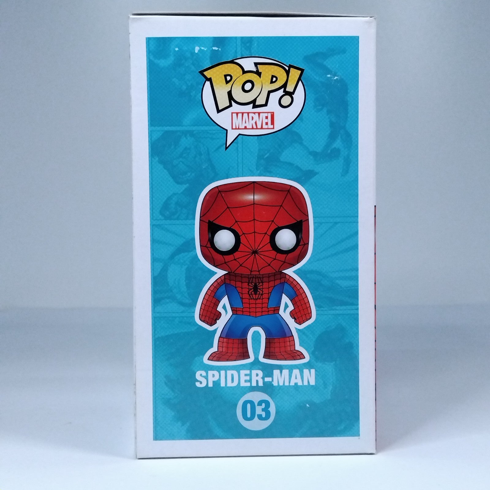 Funko Pop! Marvel Universe Spider-Man Metallic SDCC #03